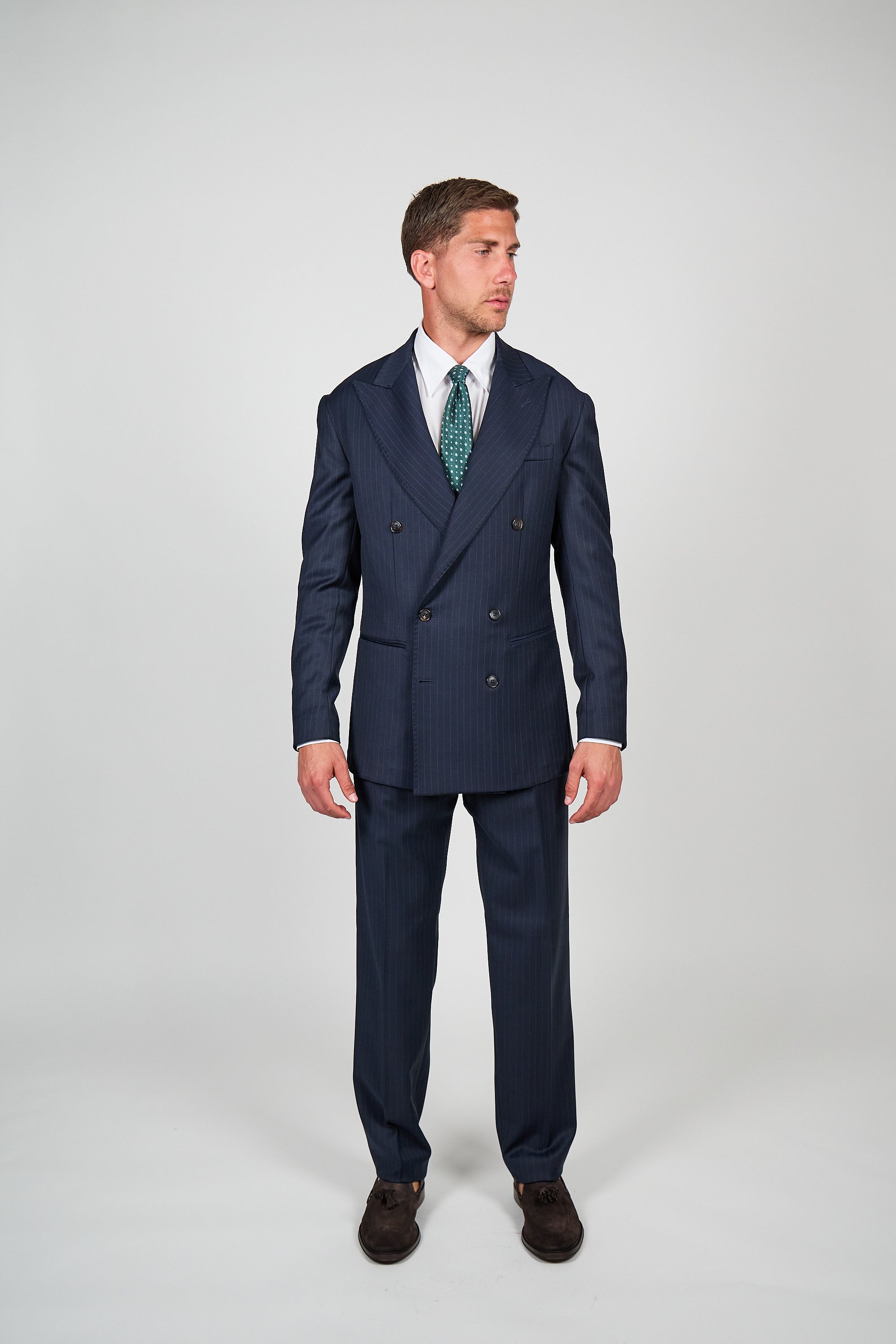 Abito Rifinito SETTANTA - Blue Gessato Blue