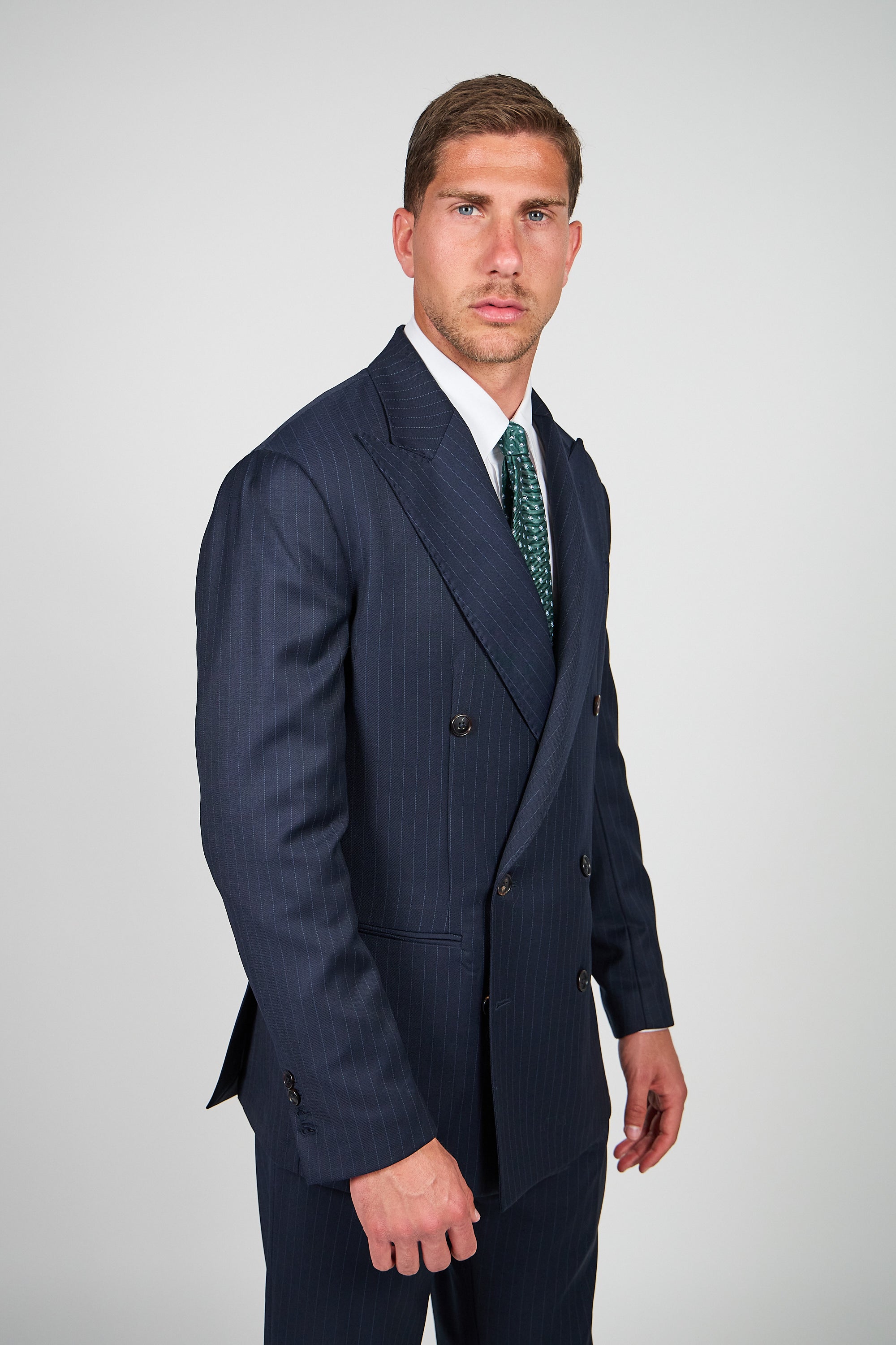 Abito Rifinito SETTANTA - Blue Gessato Blue