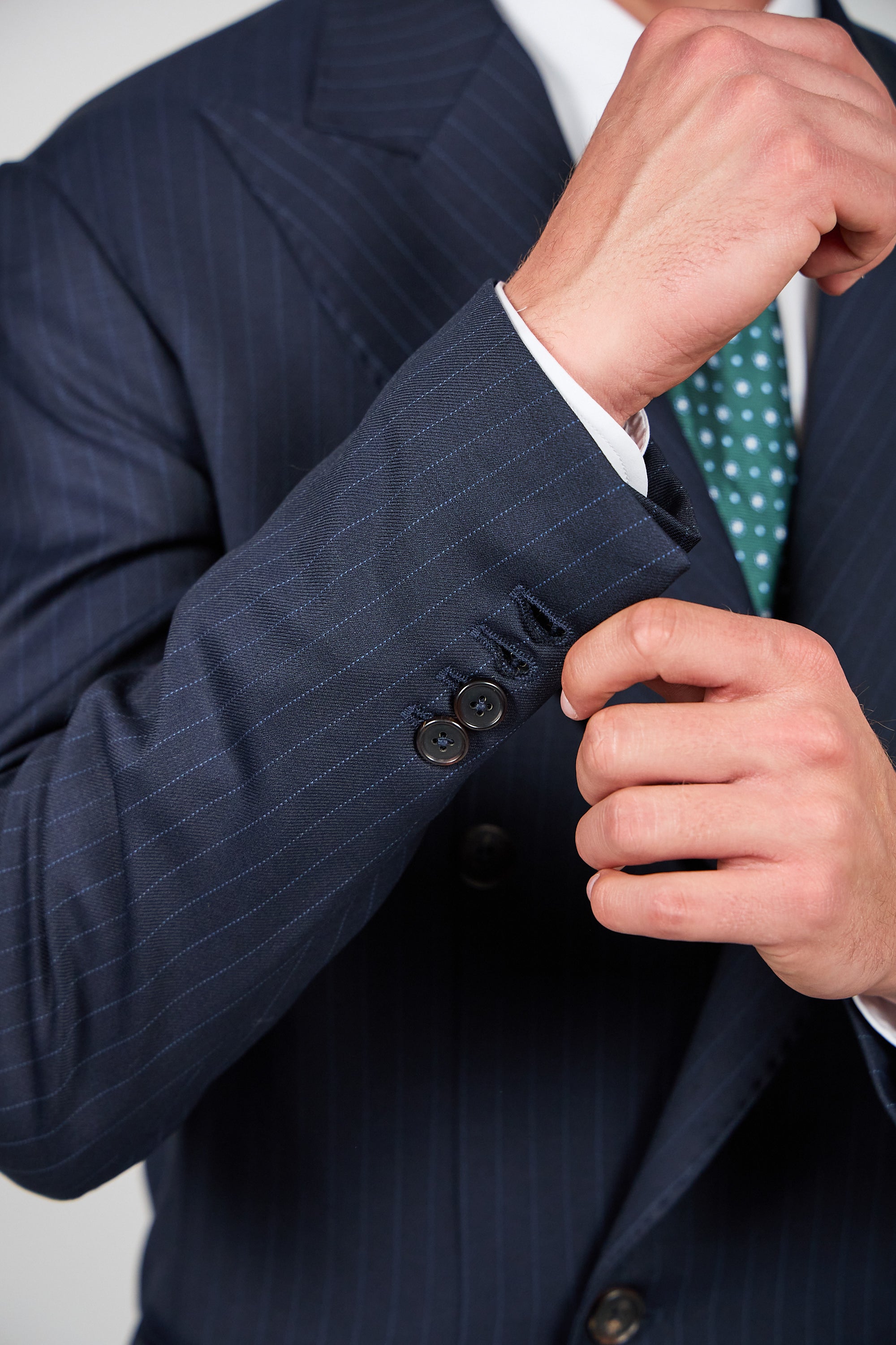 Abito Rifinito SETTANTA - Blue Gessato Blue