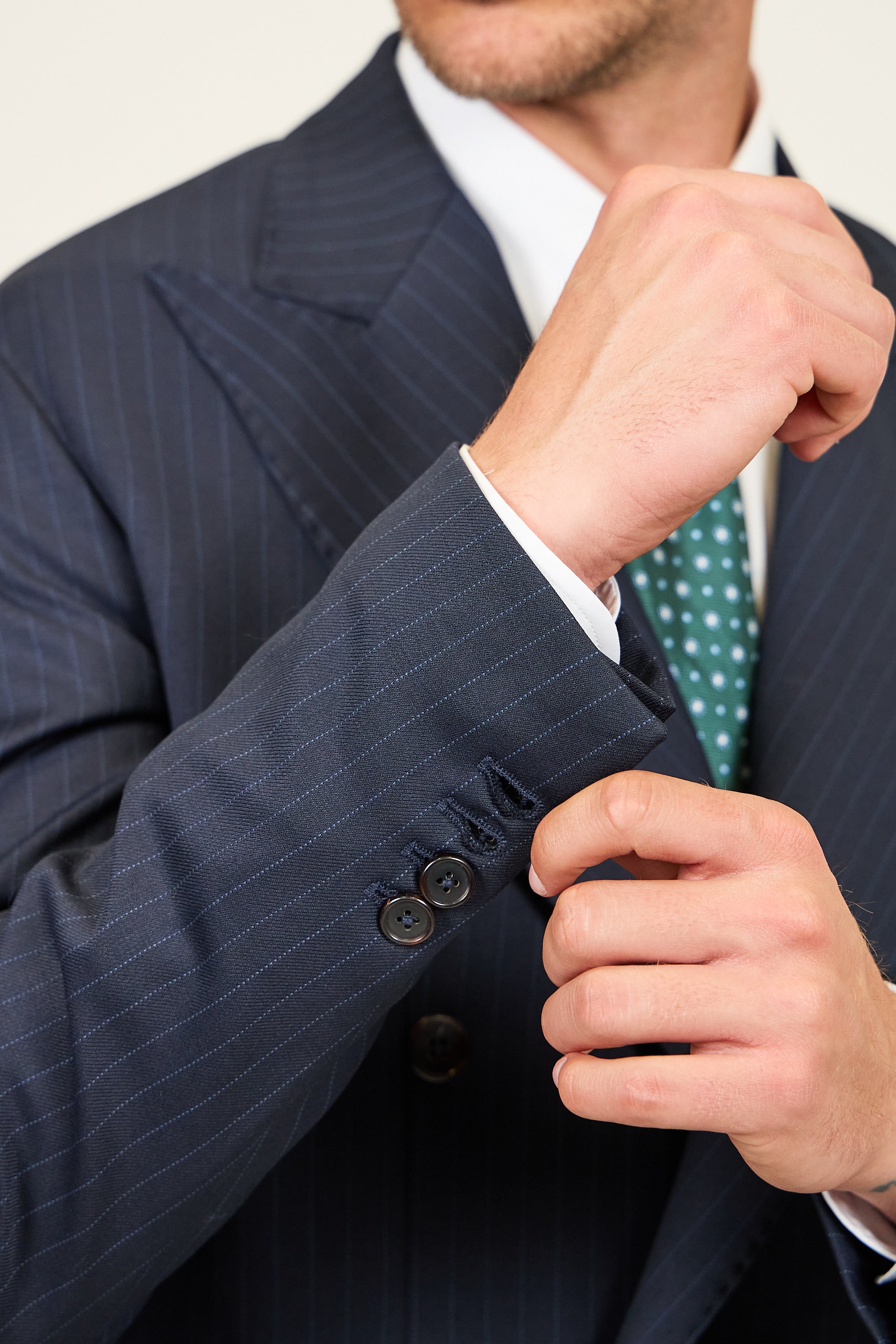 Abito Rifinito SETTANTA - Blue Gessato Blue