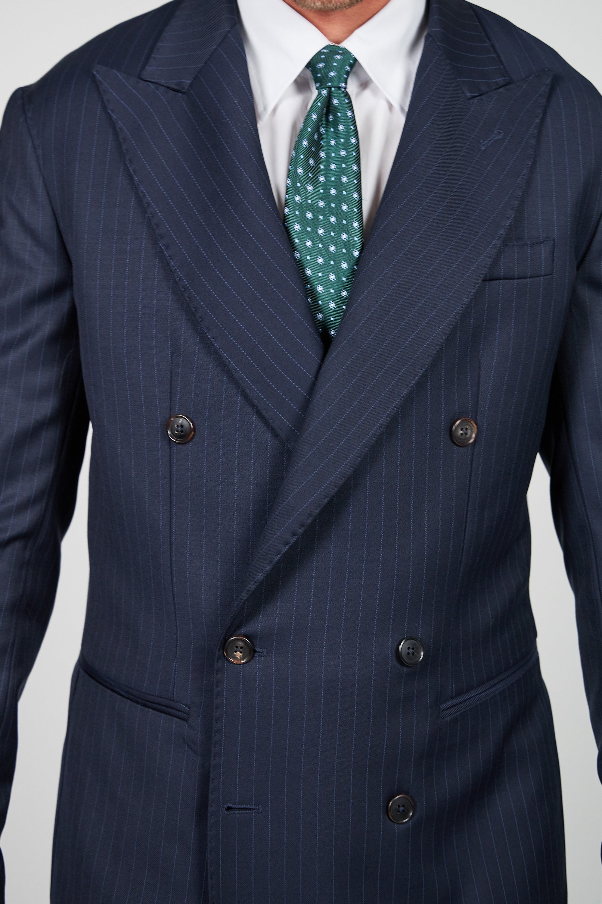 Abito Rifinito SETTANTA - Blue Gessato Blue