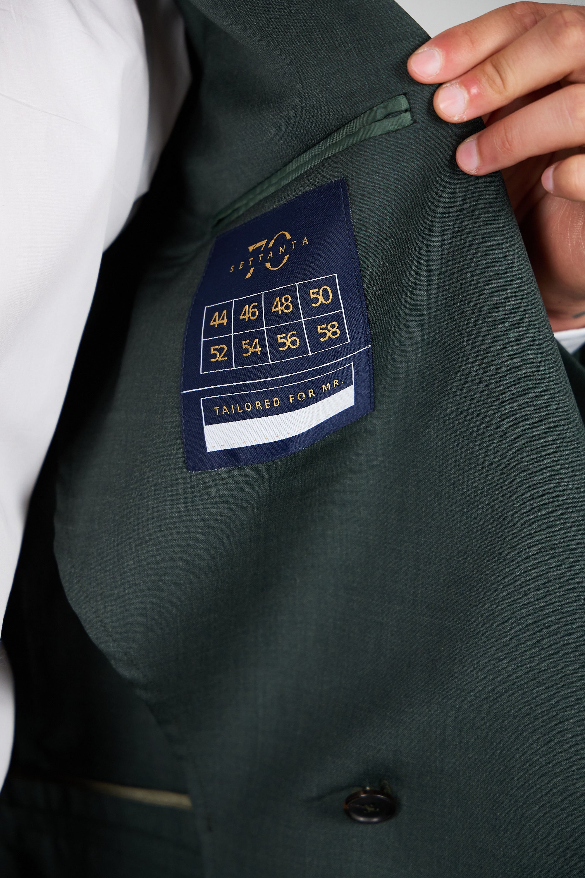 Abito Rifinito SETTANTA - Verde Bosco