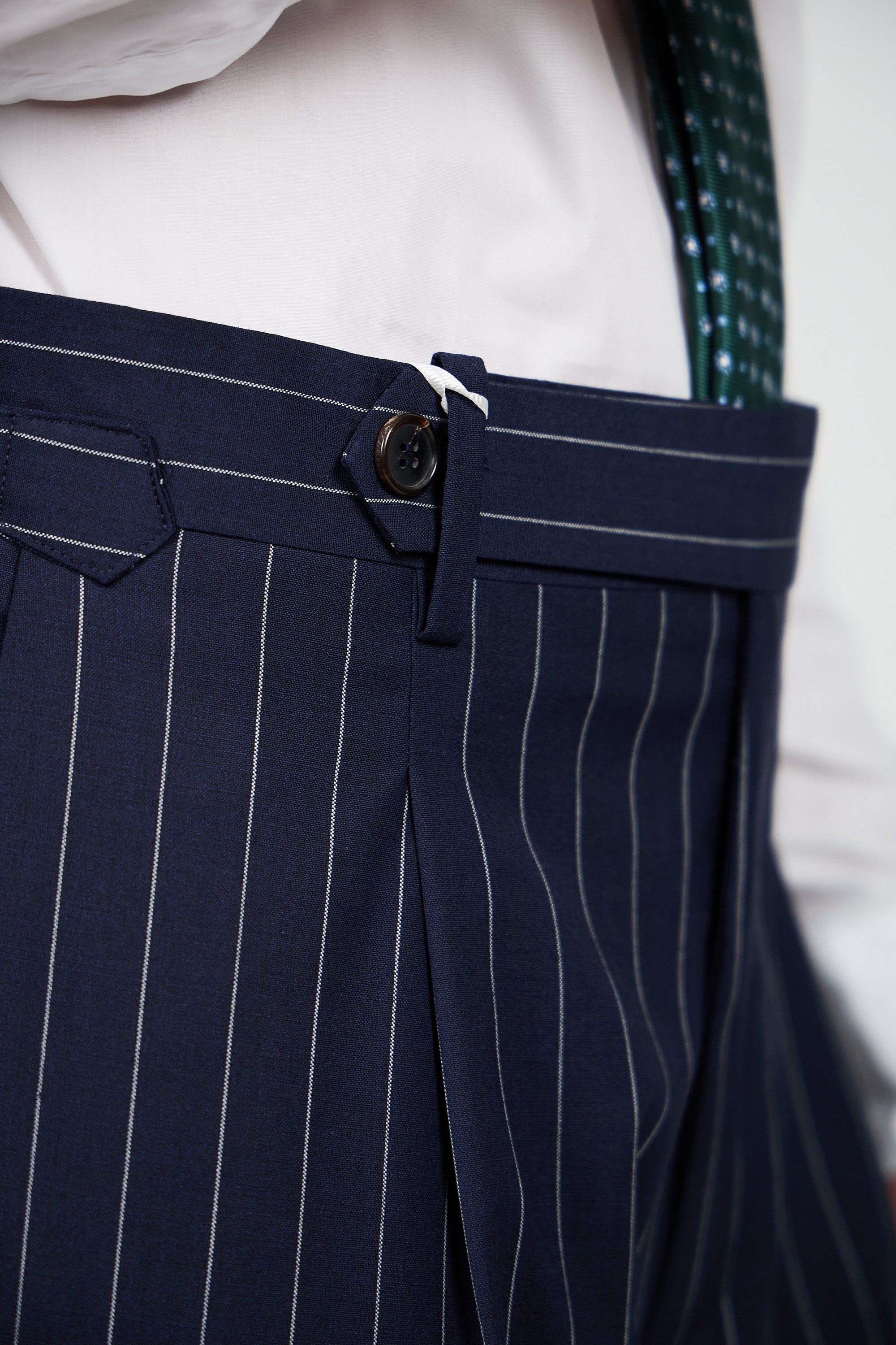 Abito Rifinito SETTANTA - Blue Gessato Ghiaccio