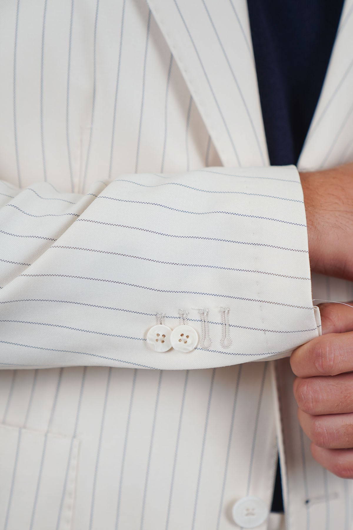 Giacca BAIKO Falso 3 - Beige Gessato