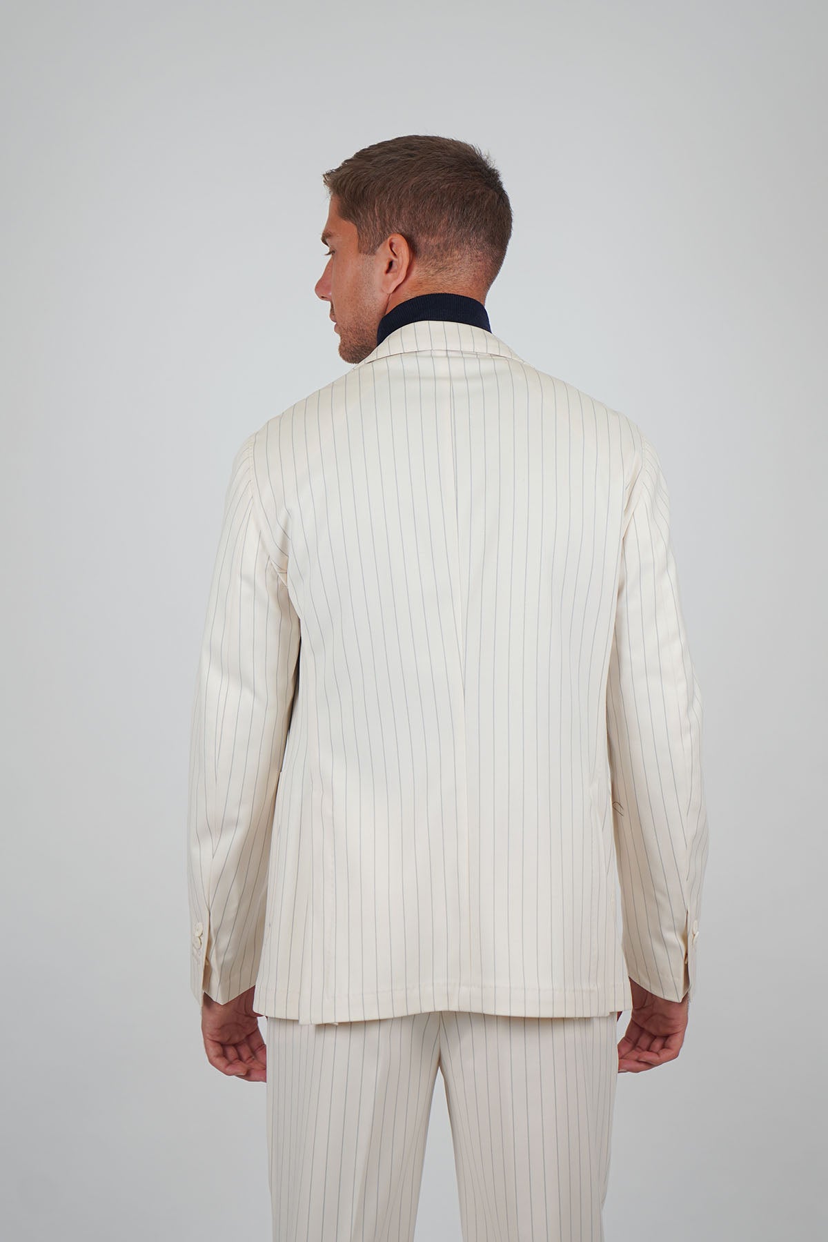 Giacca BAIKO Falso 3 - Beige Gessato