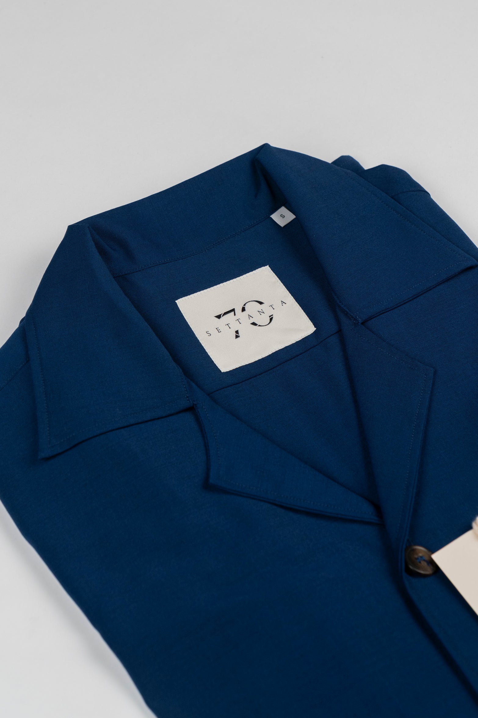 Camicia SEIKO Lana - Blue Navy