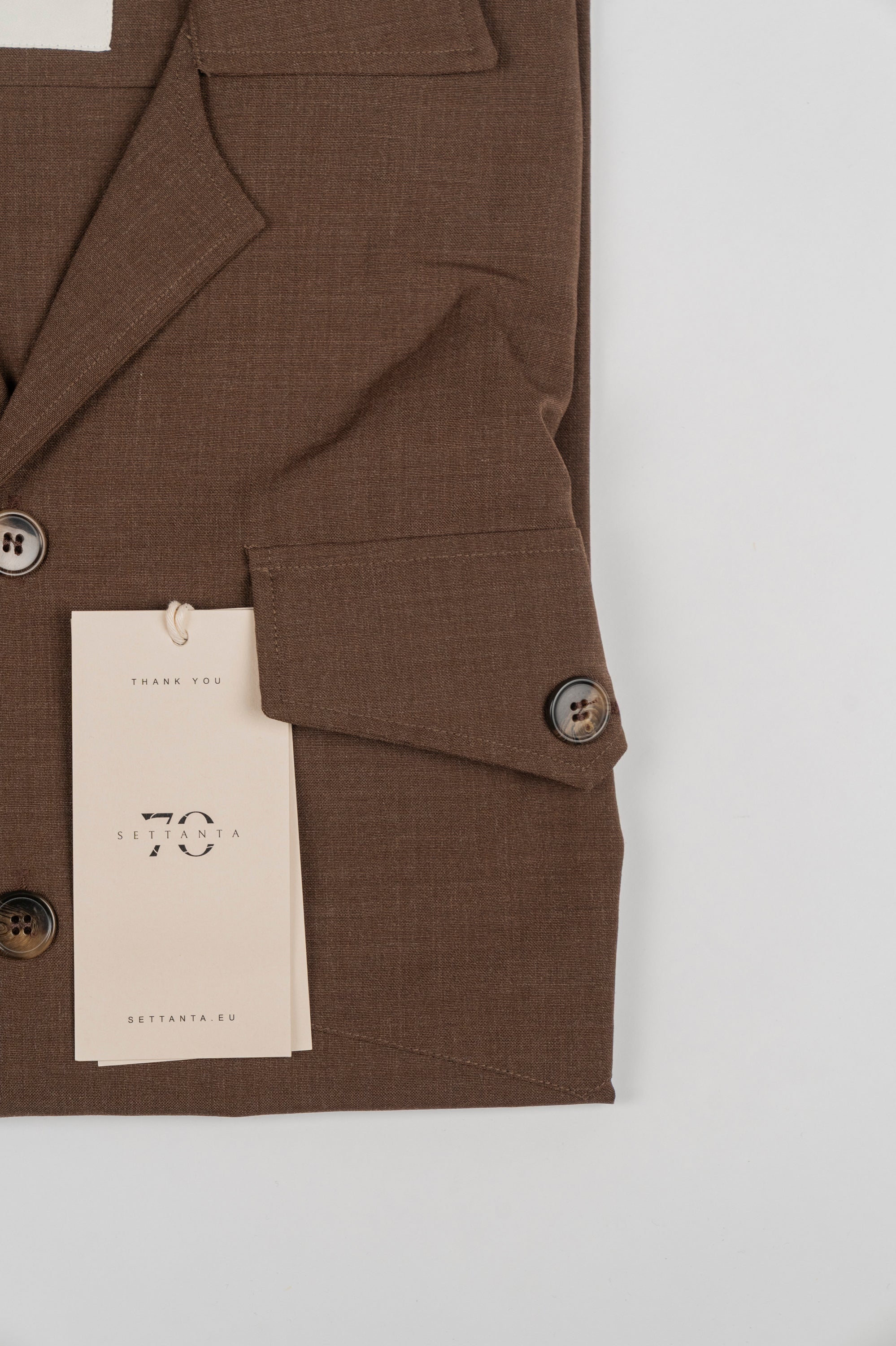 Camicia SEIKO Lana - Tabacco