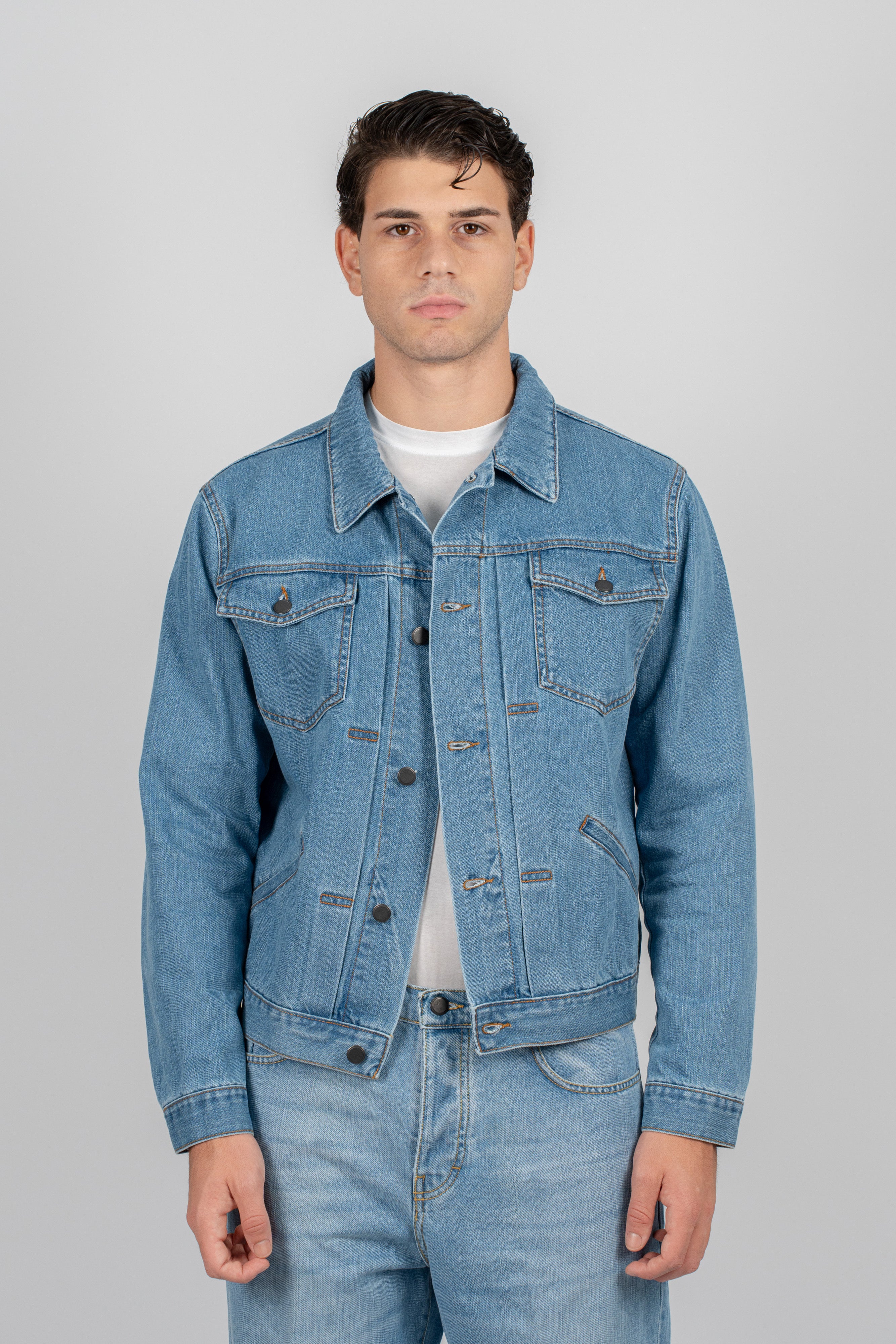 Giacca AKIHIRO Denim - Stone