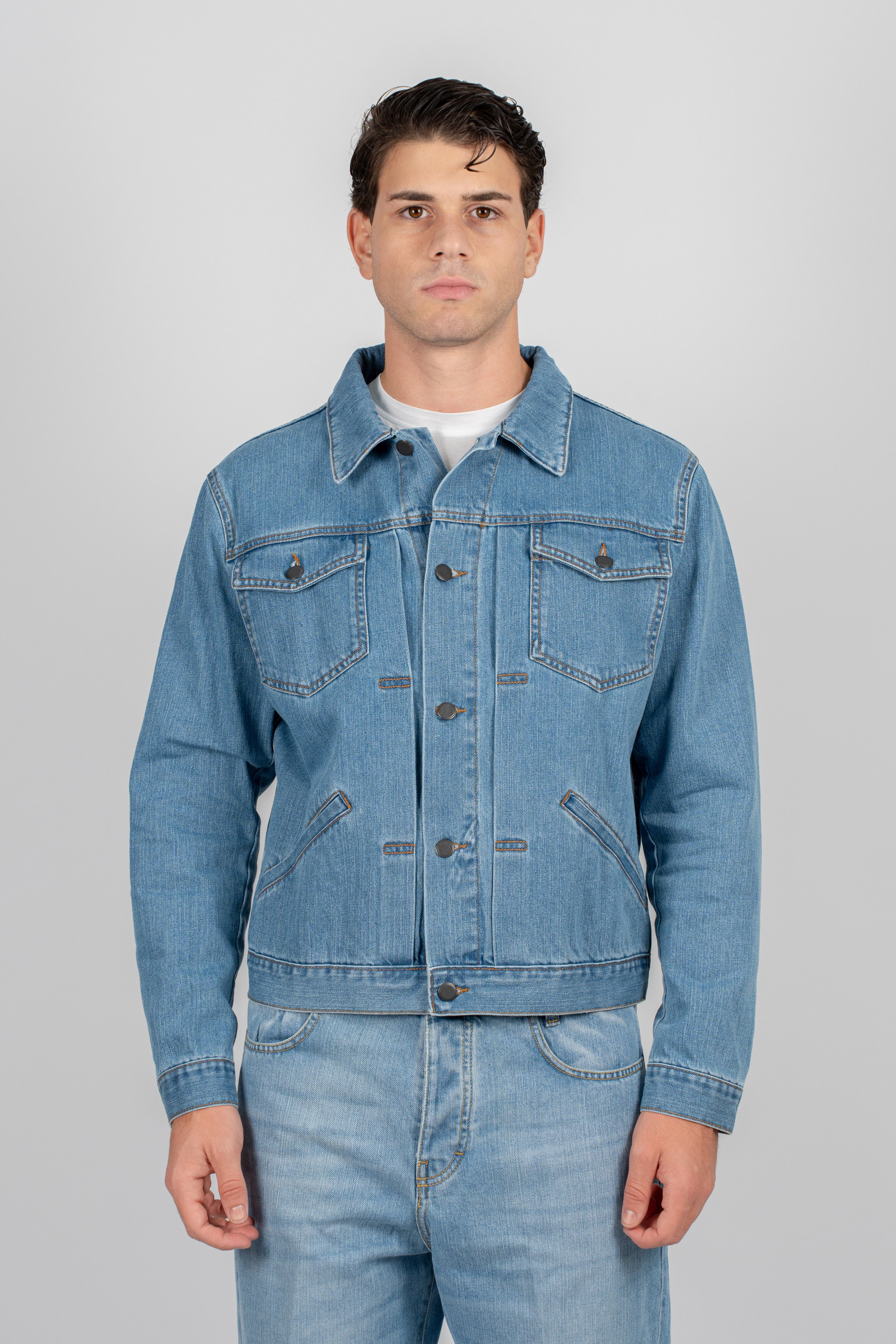 Giacca AKIHIRO Denim - Stone