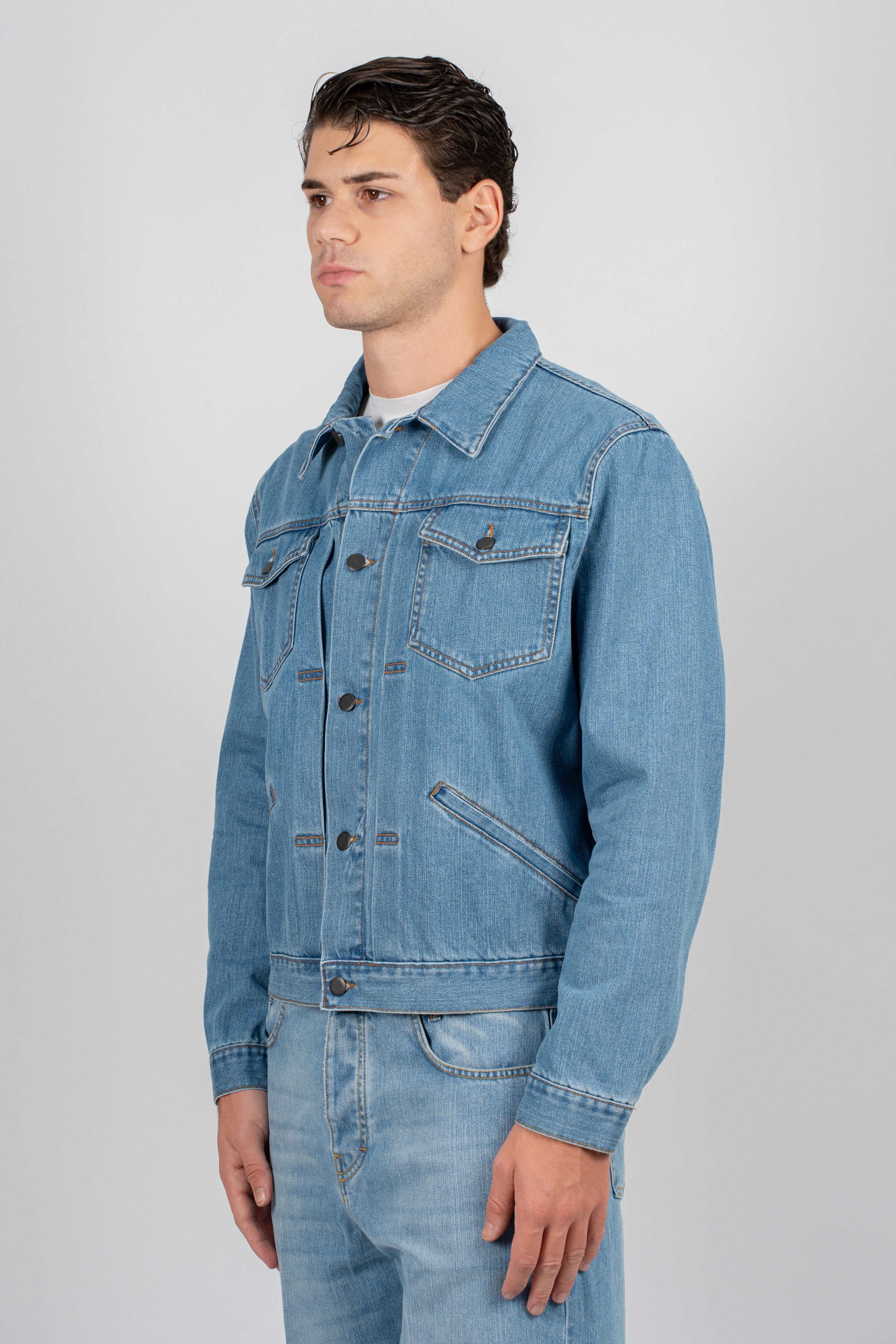 Giacca AKIHIRO Denim - Stone