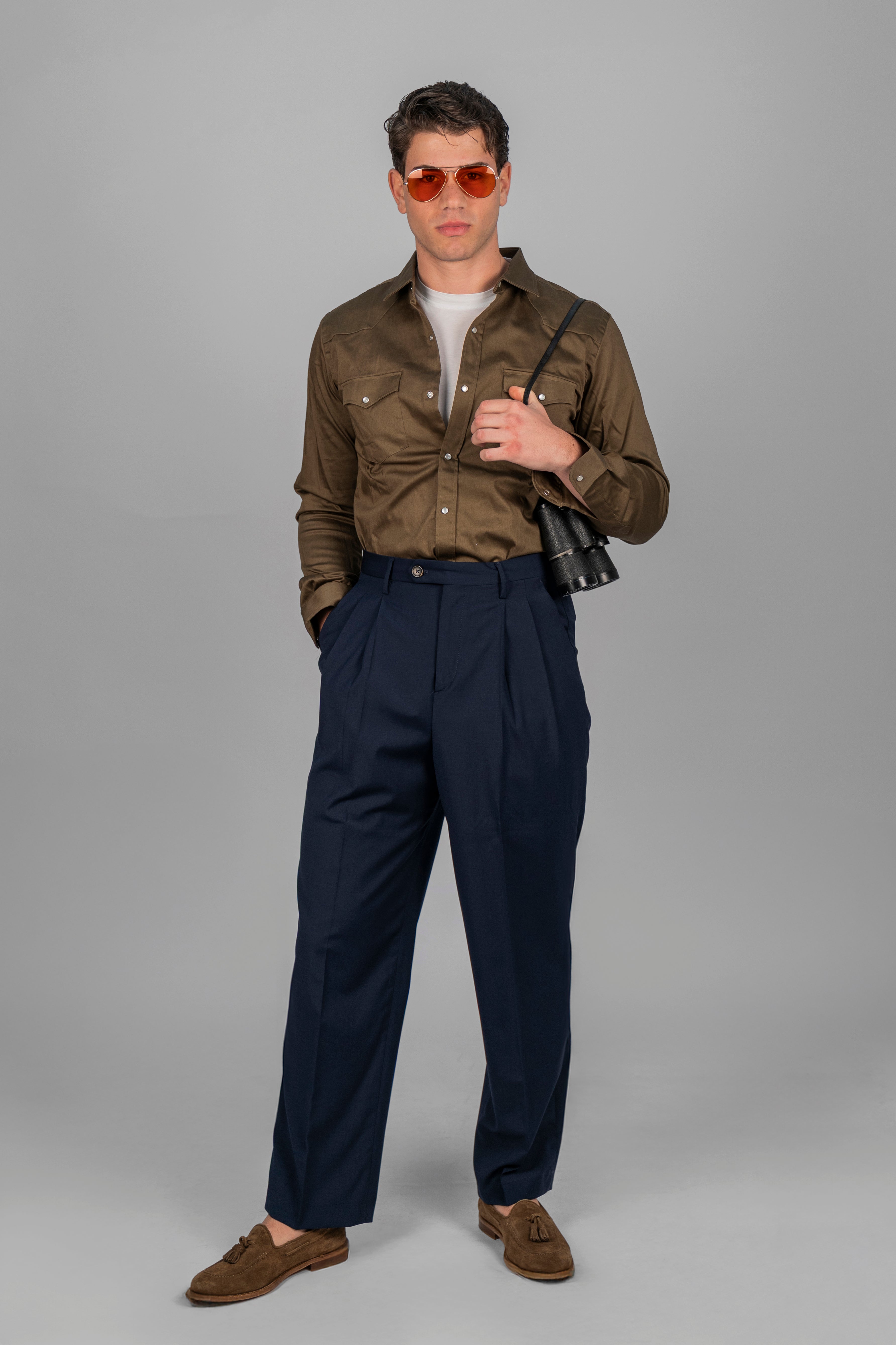 Pantalone CARLO Lana