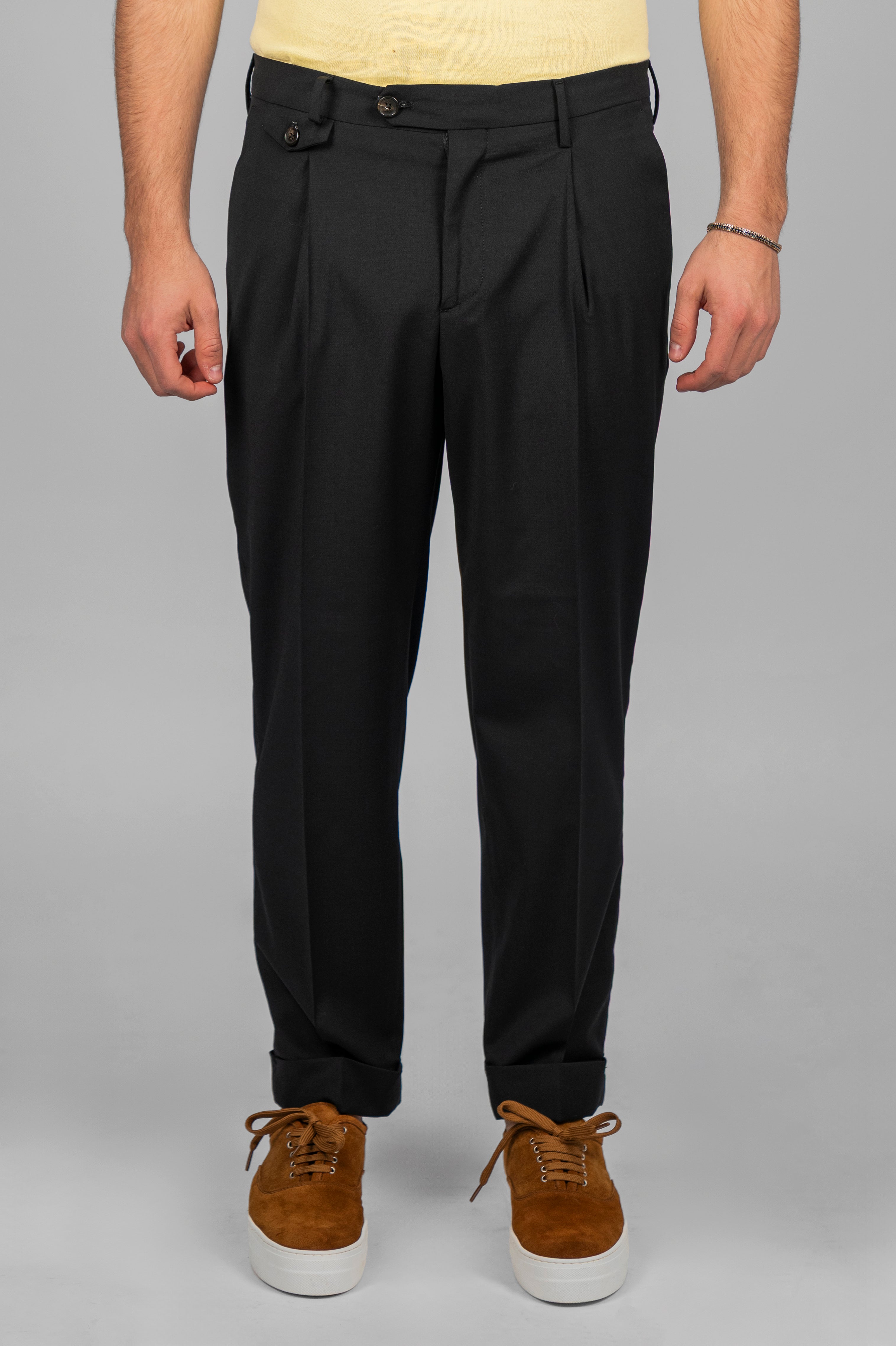 Pantalone ERNESTO Lana - Blue