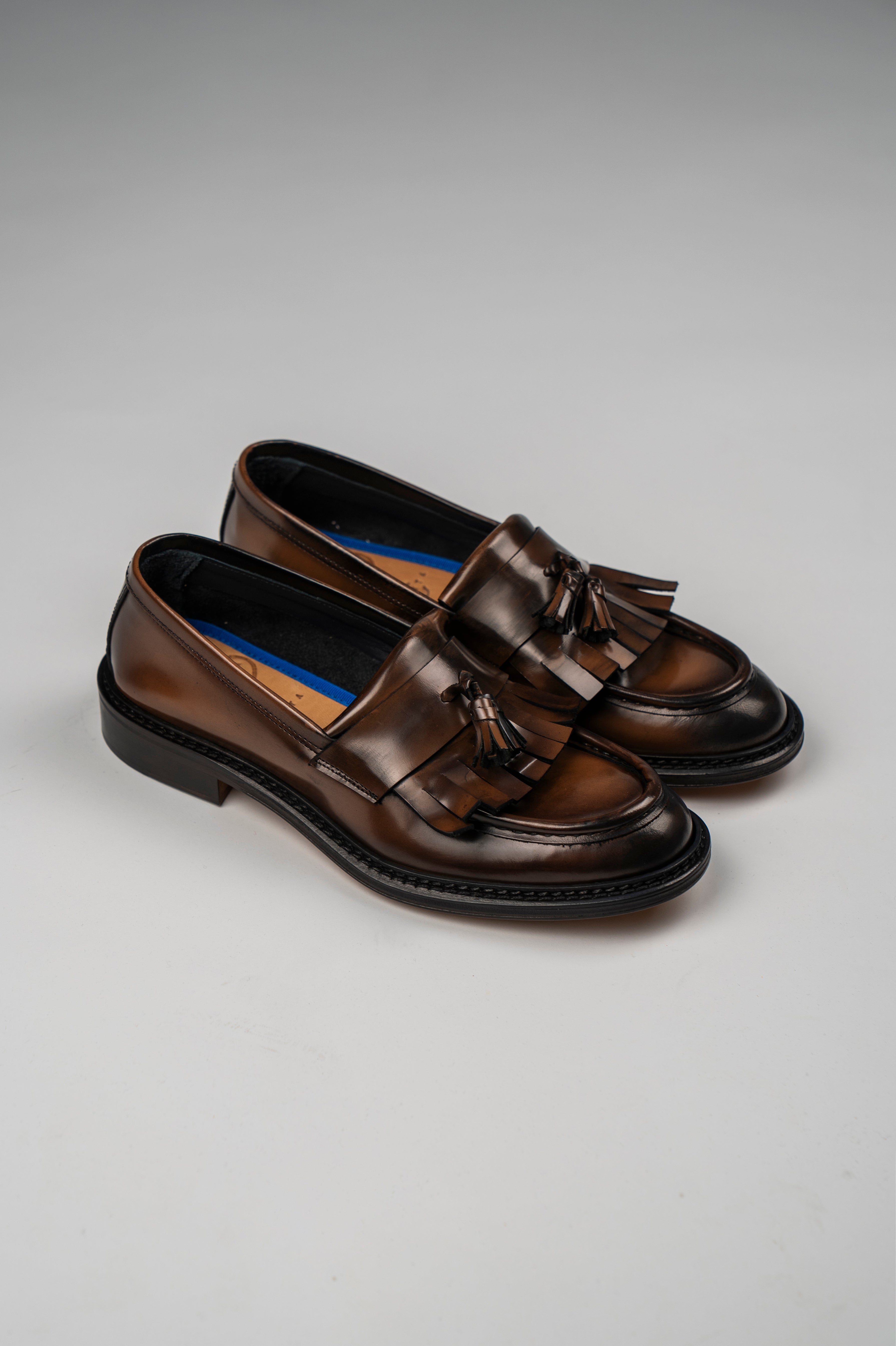 Mocassino FRANGIA Abrasivato Whisky