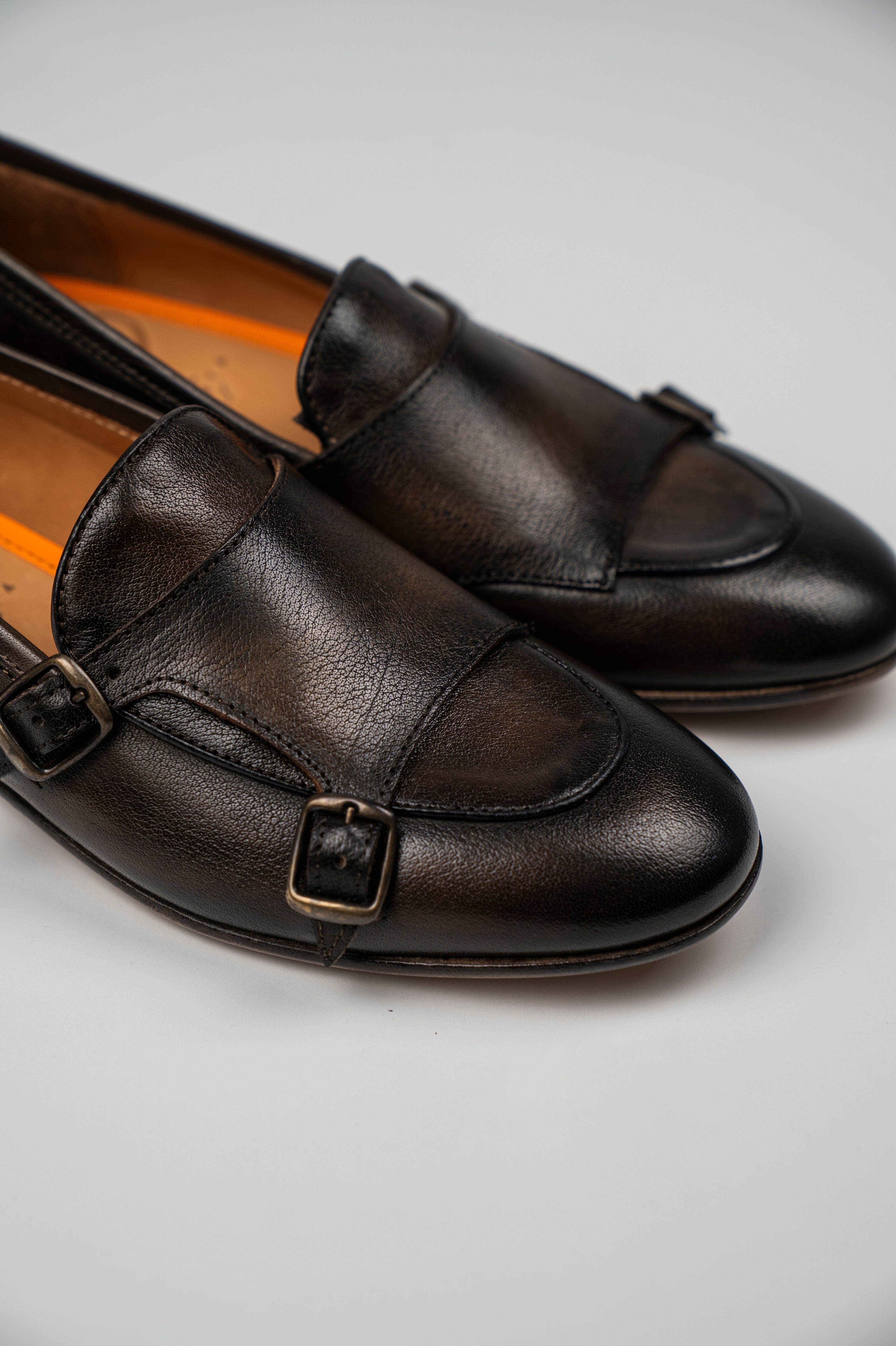 Doppia Fibbia VASCHETTA Capra Testa di Moro