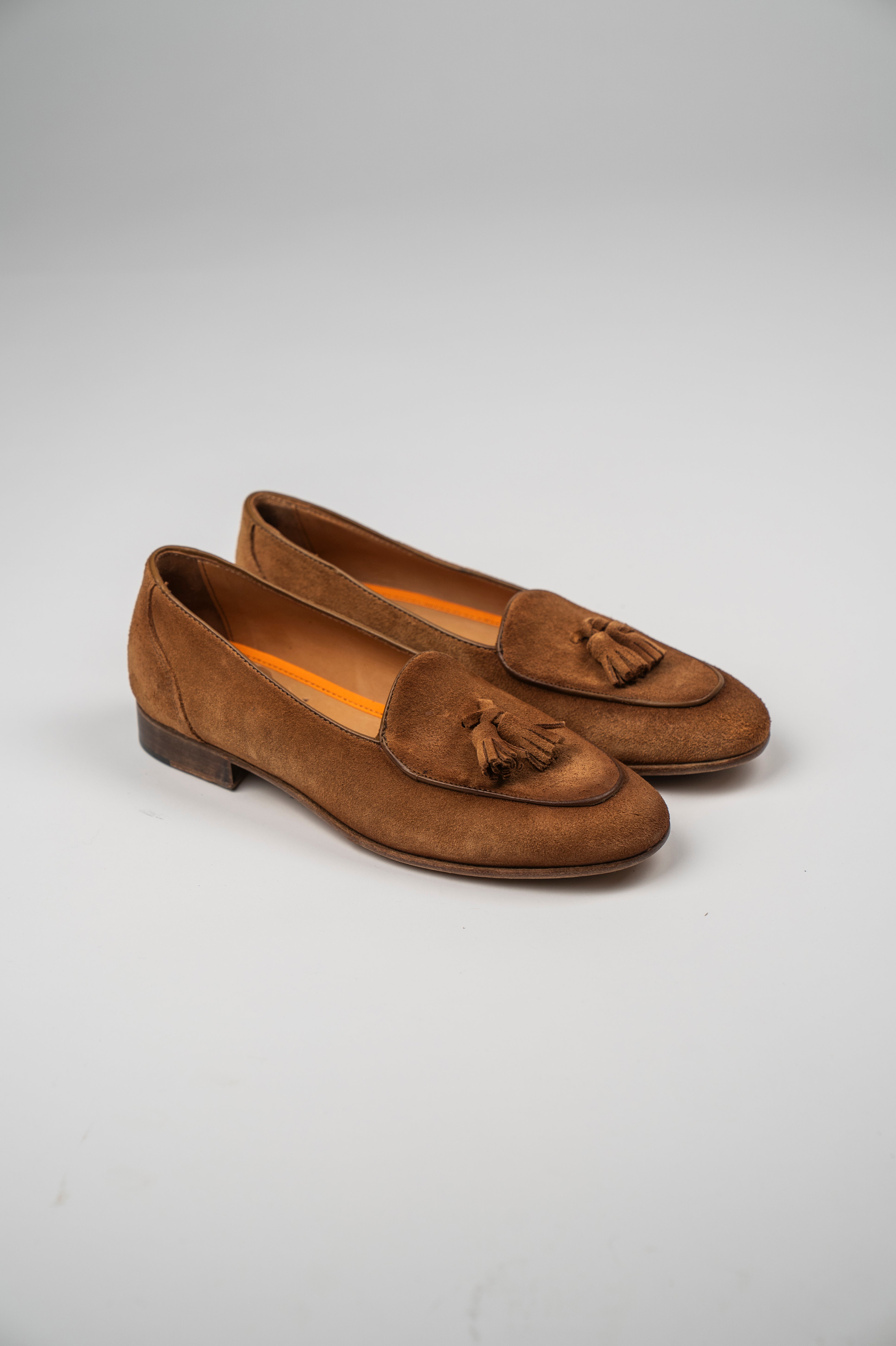 Mocassino BELGA Camoscio Cuoio