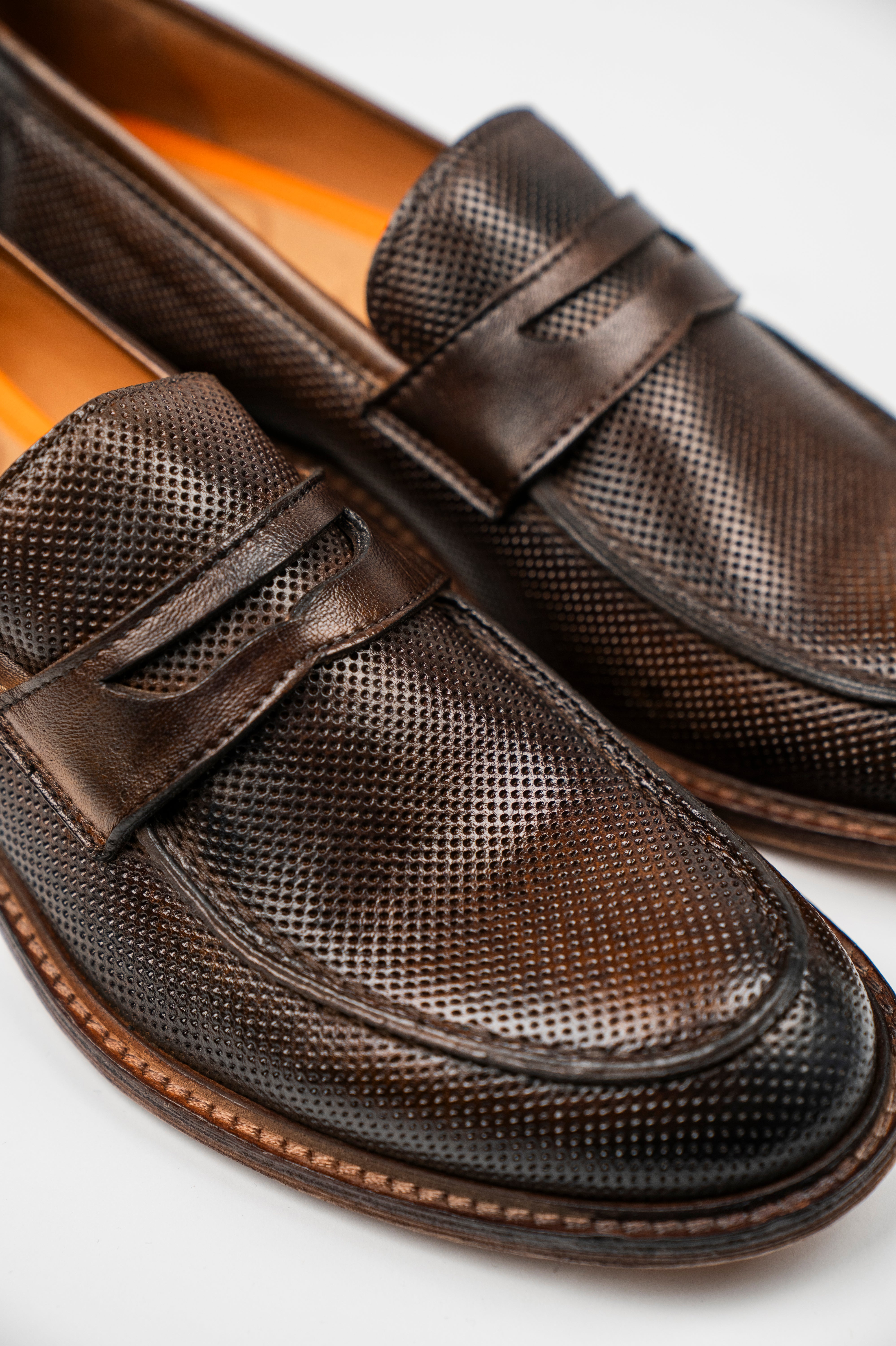 Mocassino PENNY Lavato Cuoio