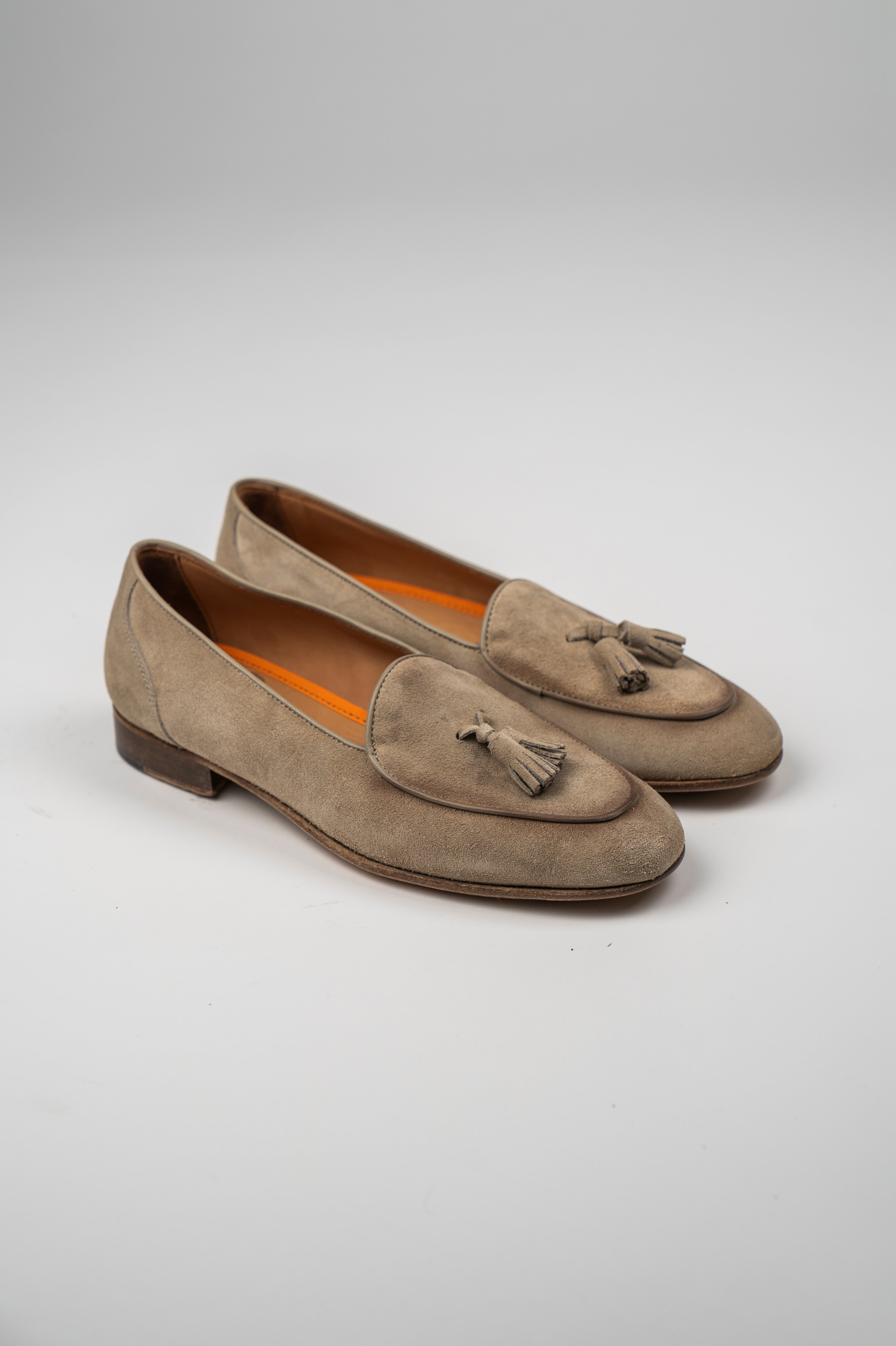 Mocassino BELGA Camoscio Beige