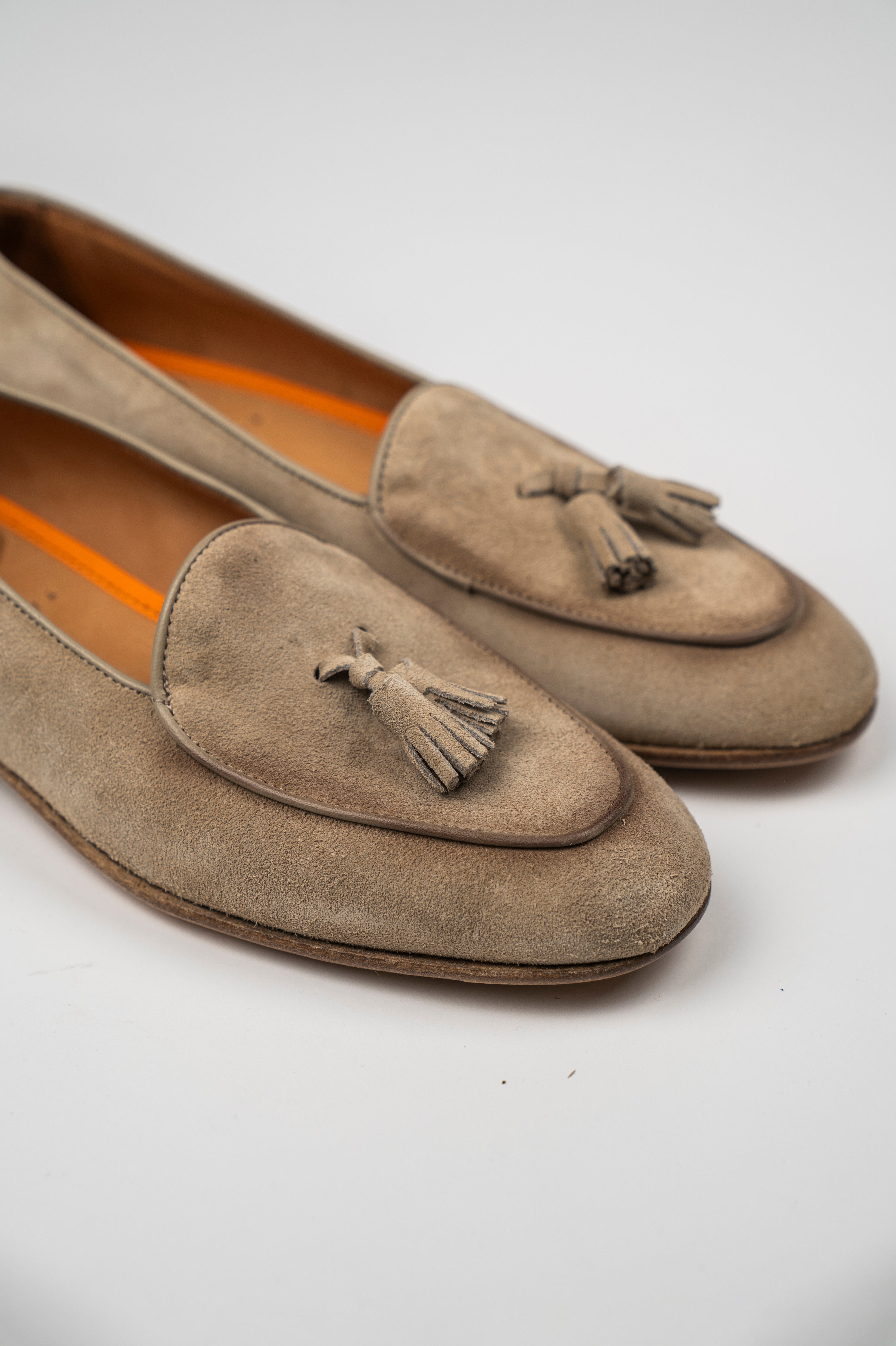 Mocassino BELGA Camoscio Beige