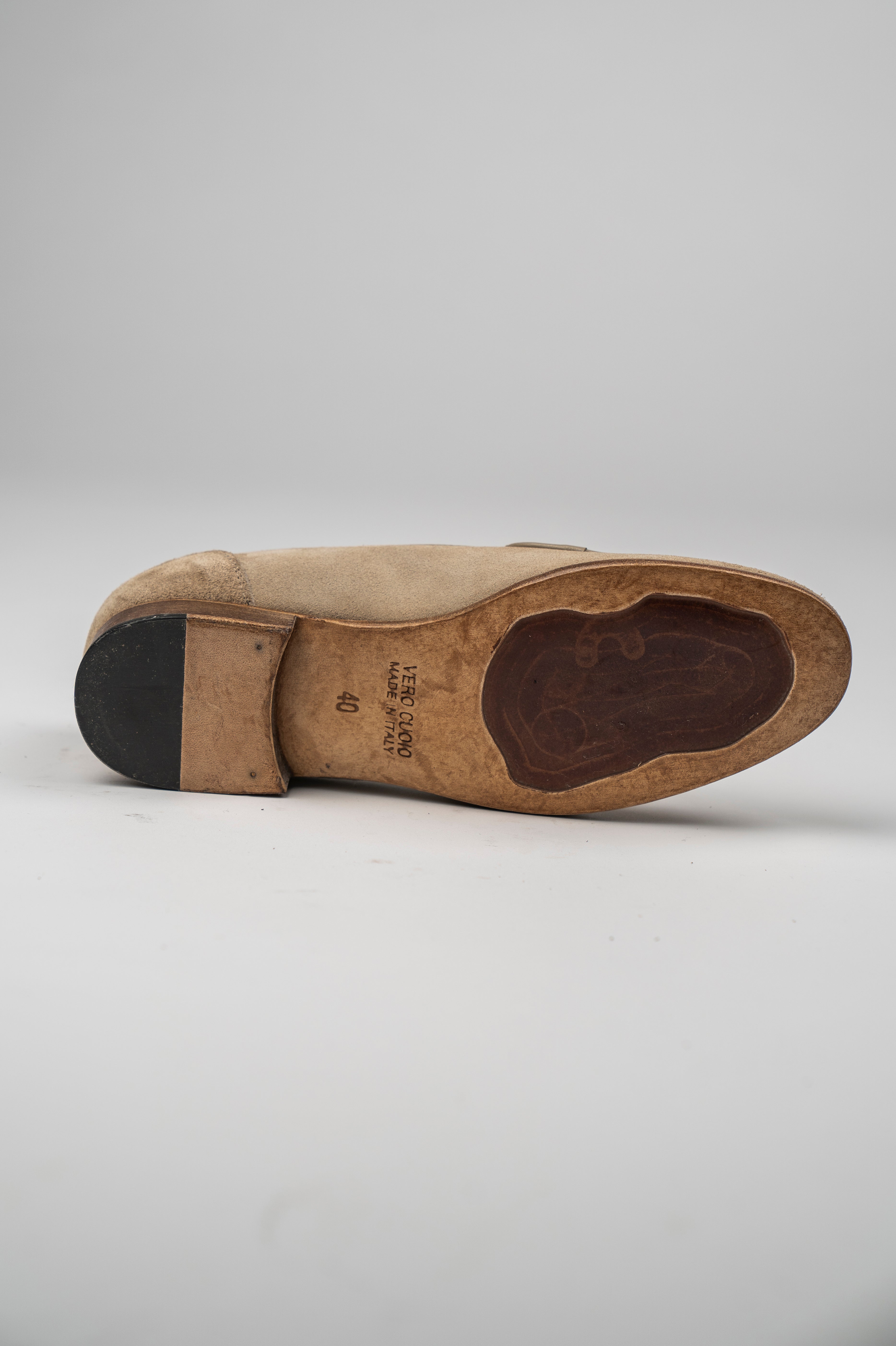 Mocassino BELGA Camoscio Beige