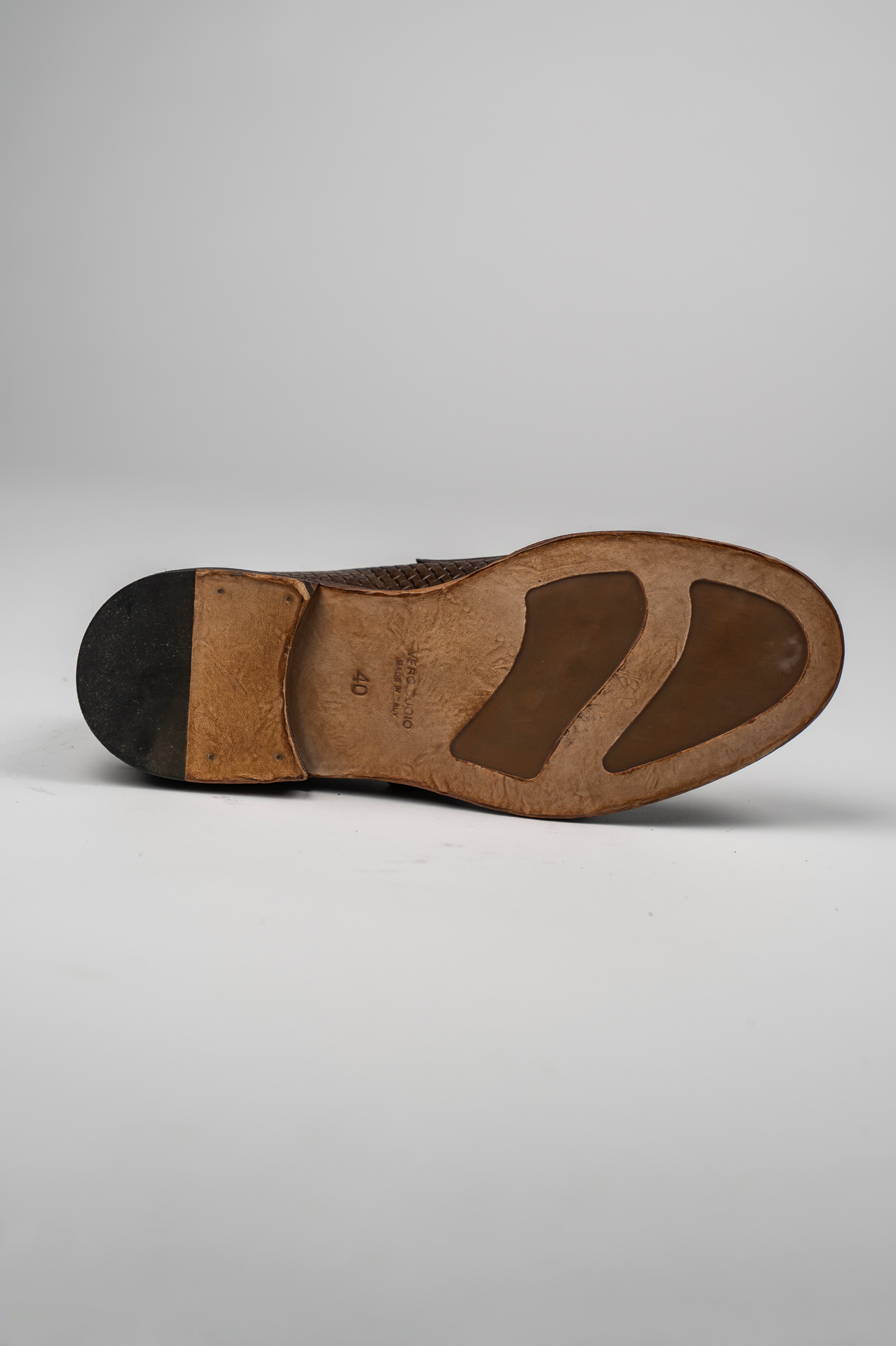 Doppia Fibbia PAFF Intreccio Cuoio