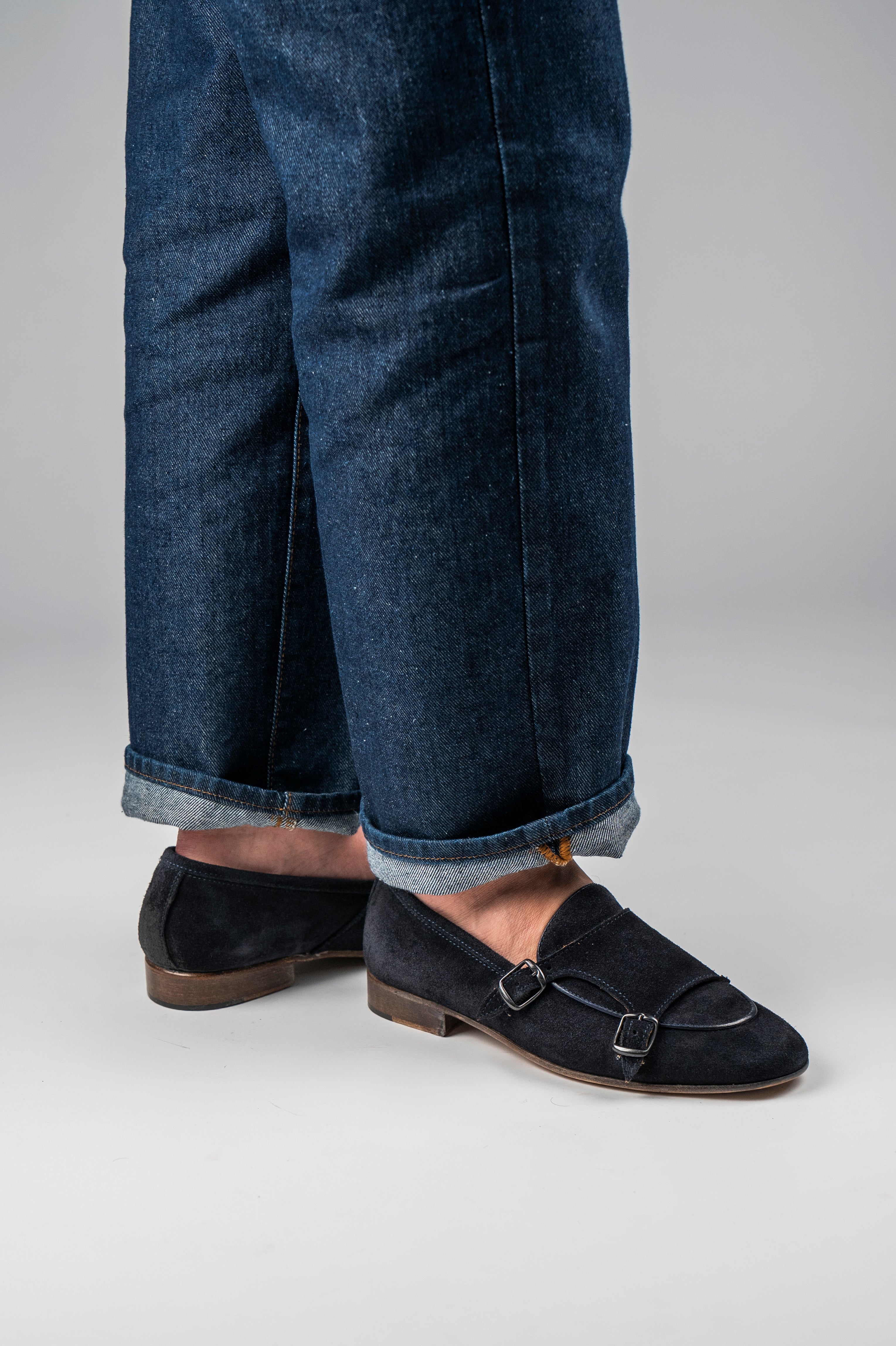 Doppia Fibbia VASCHETTA Camoscio Royal