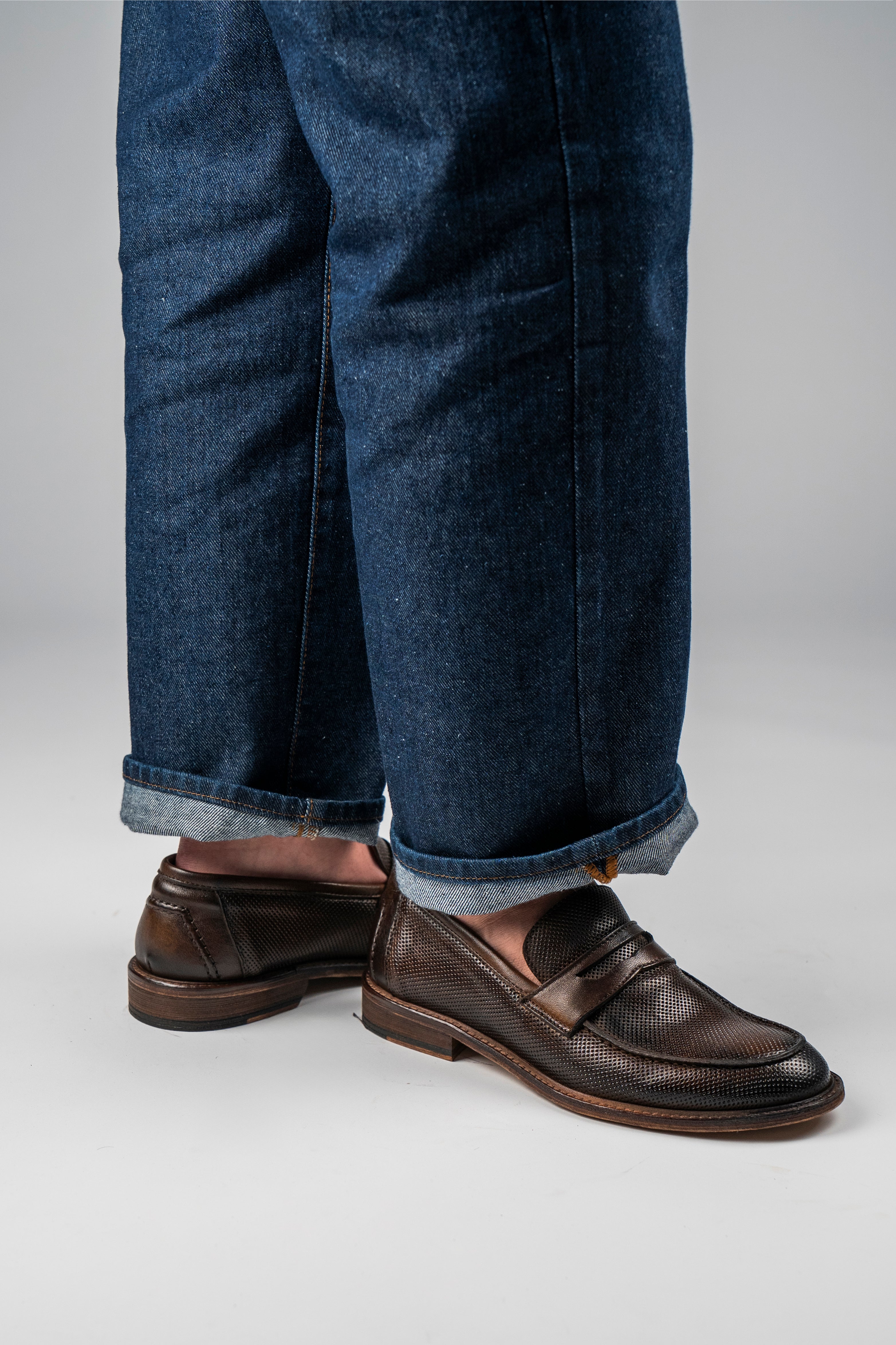 Mocassino PENNY Lavato Cuoio