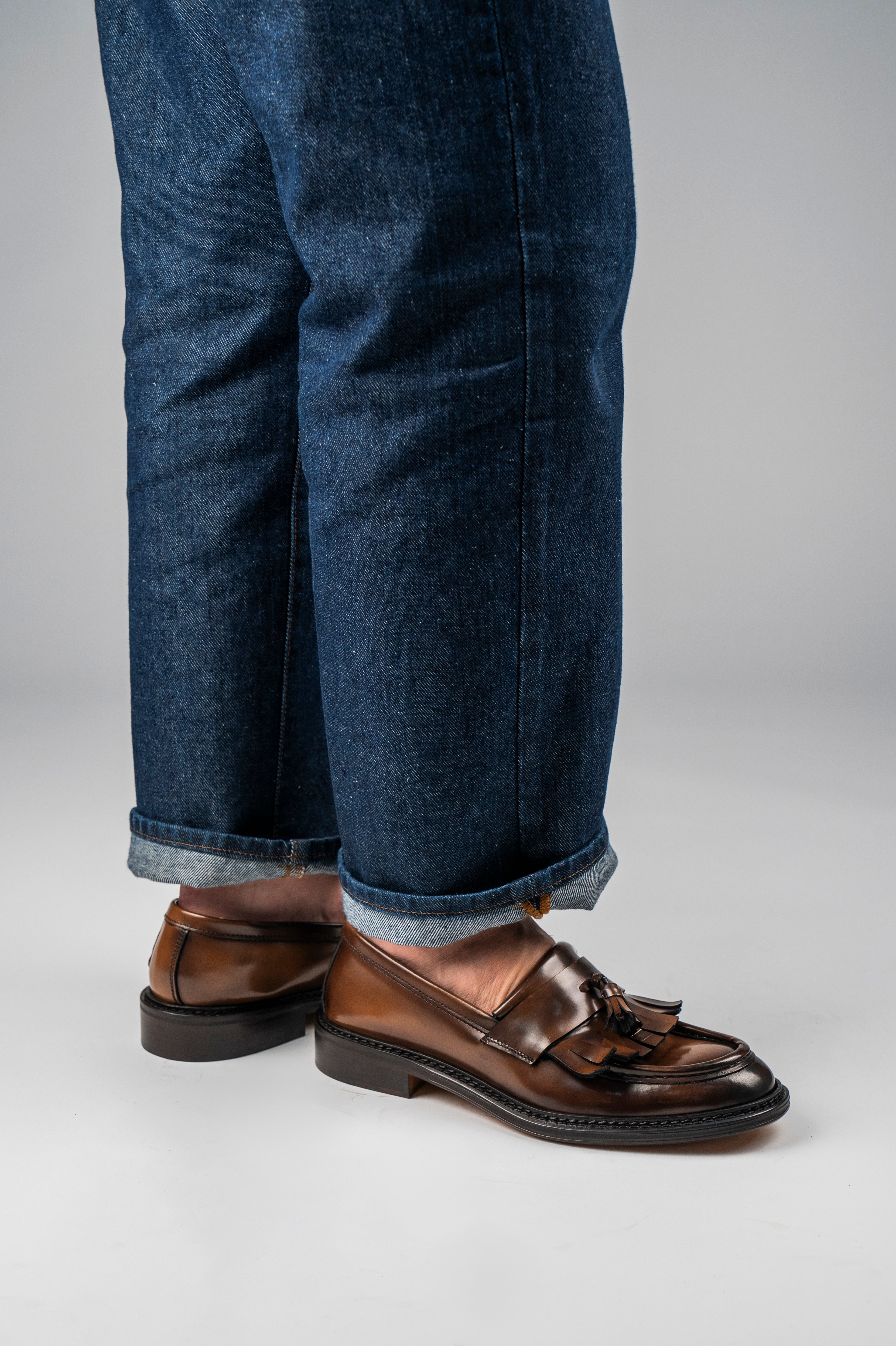 Mocassino FRANGIA Abrasivato Whisky