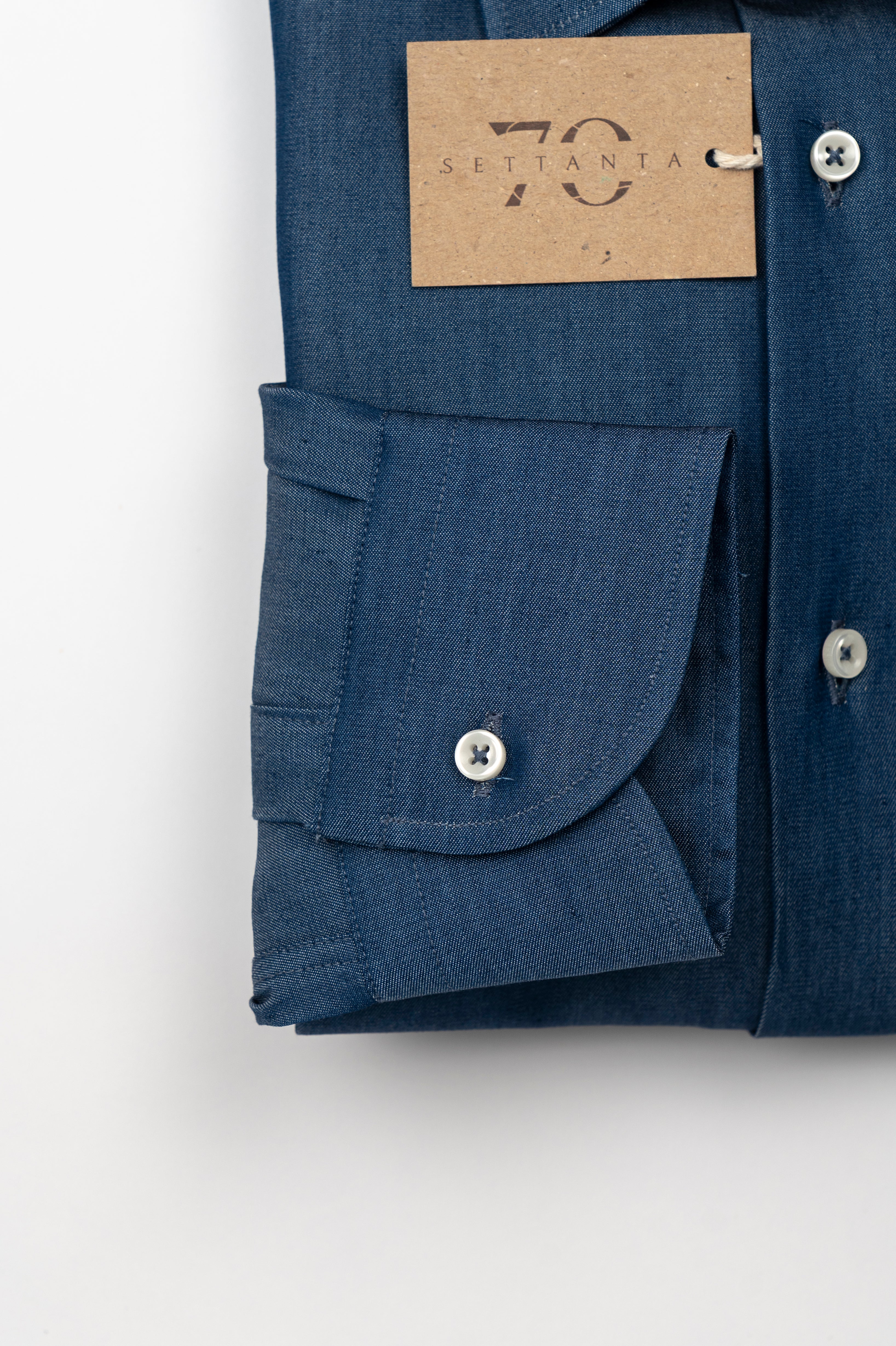 Camicia Cotone Denim RIN Capri