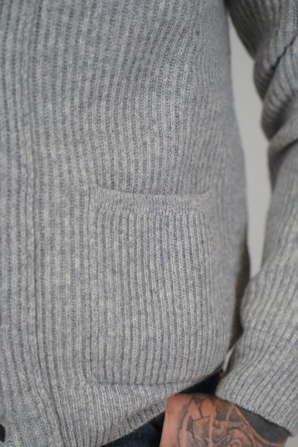 Cardigan Scialle GENPAKU Maglia Inglese