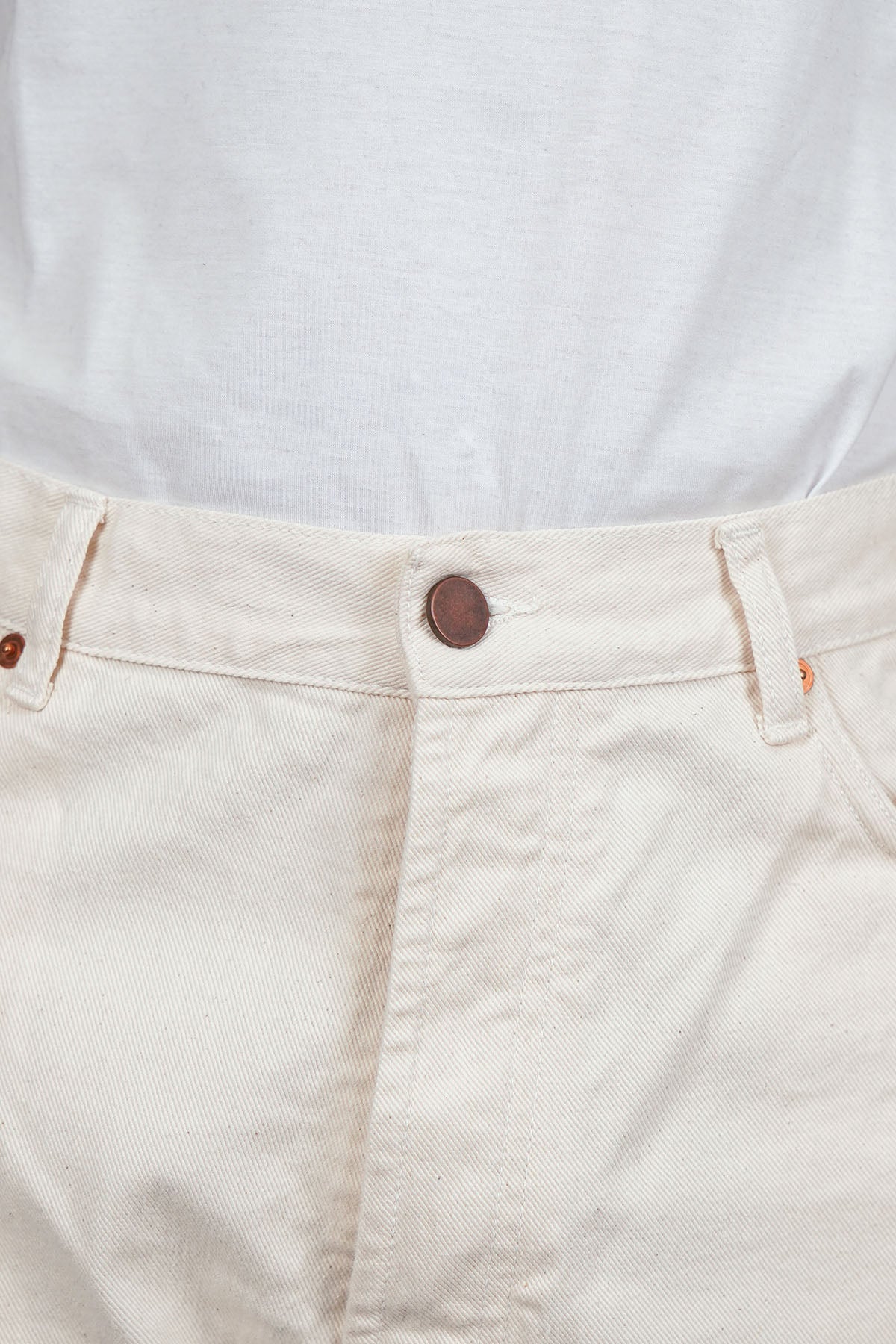 Jeans GORO Cimosato - Slim Fit Beige