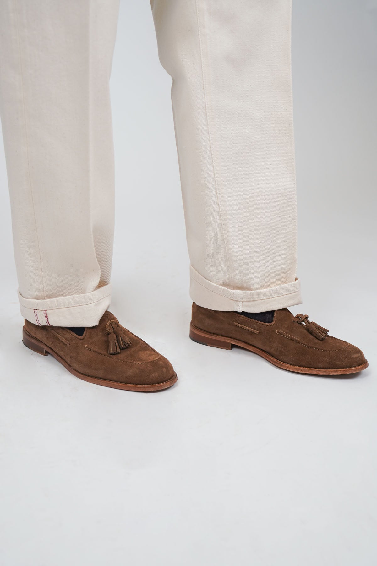 Jeans GORO Cimosato - Straight Fit Beige