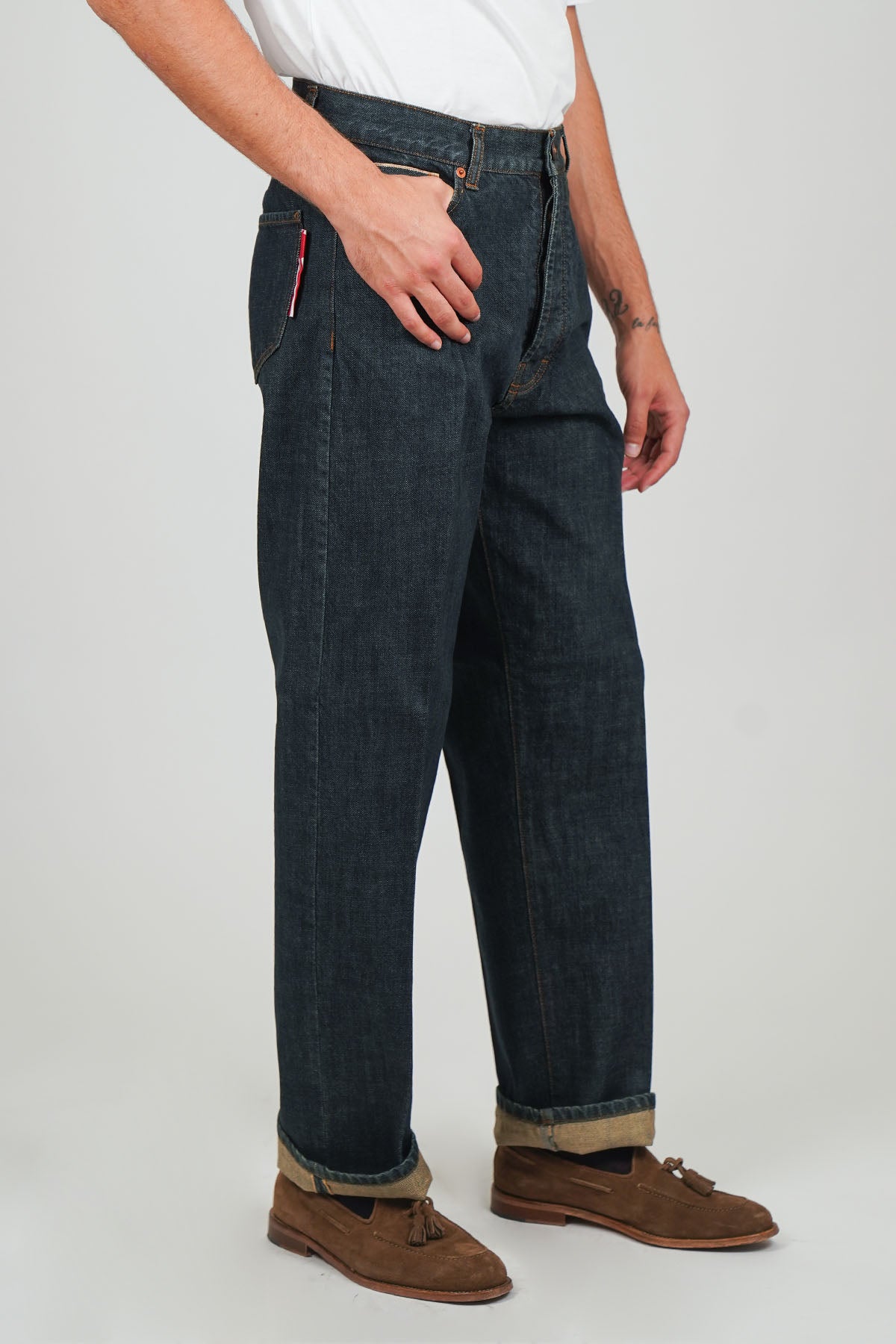 Jeans GORO Cimosato - Straight Fit Lavaggio Zero