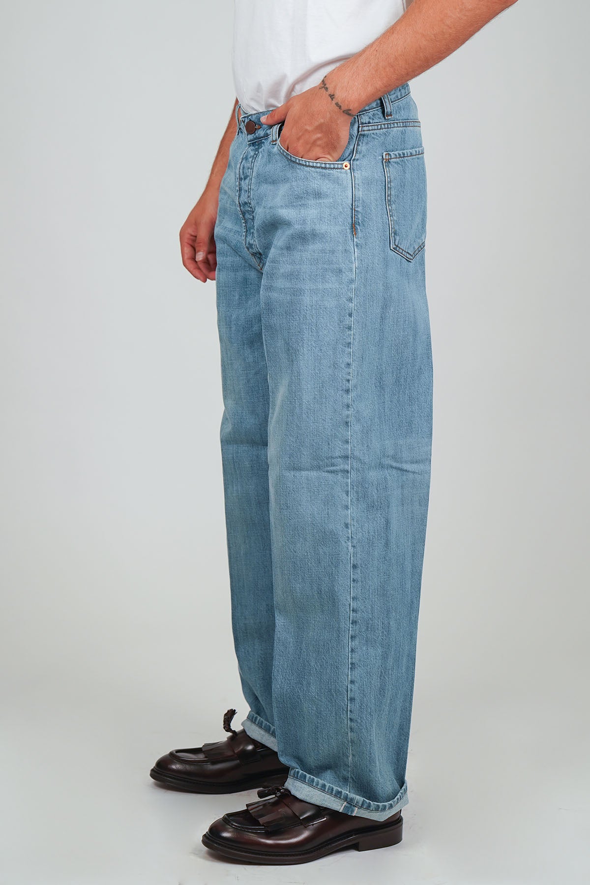 Mocassino FRANGIA PENNY Abrasivato Whisky