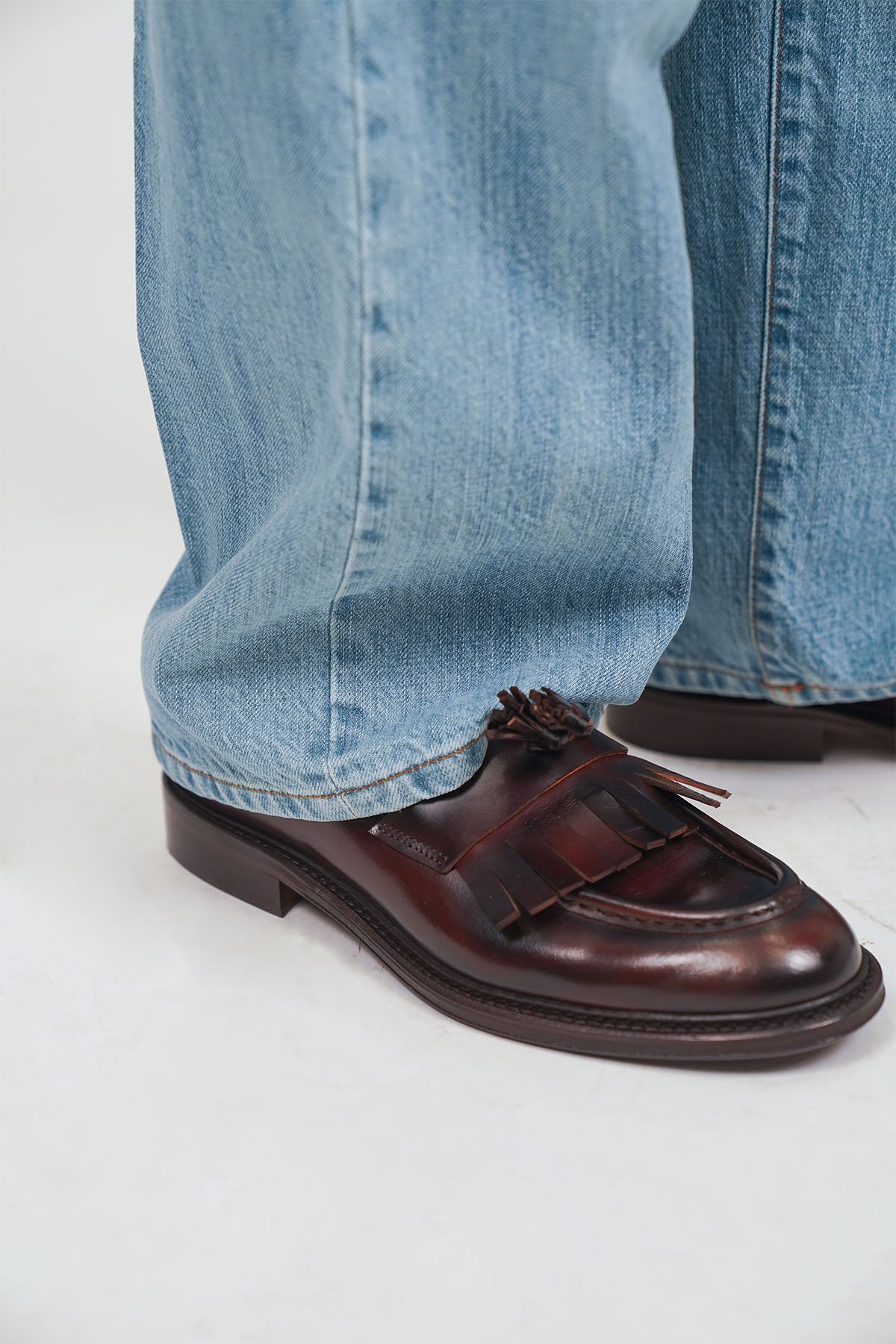 Mocassino FRANGIA PENNY Abrasivato Whisky