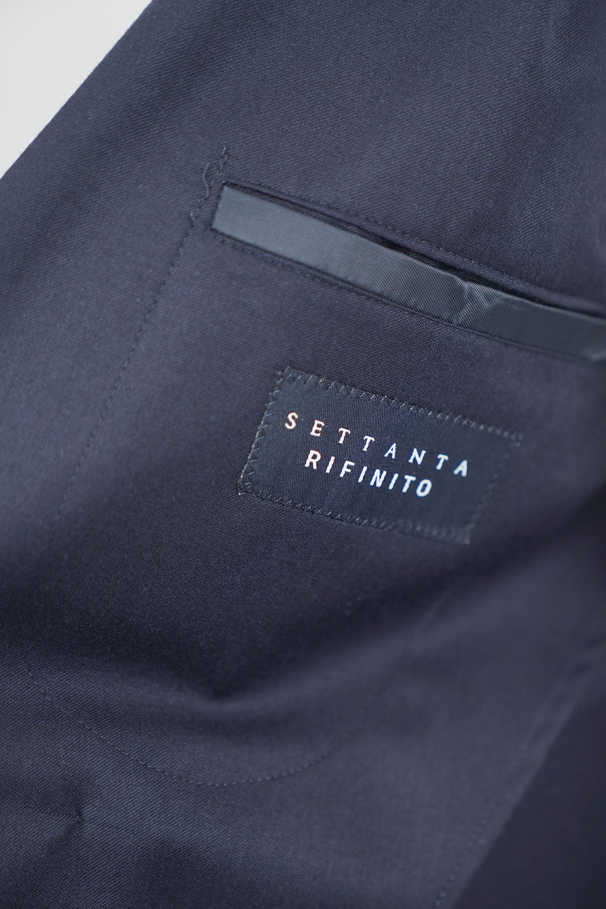 Giacca HIKARI Rifinito due Petti - Blue