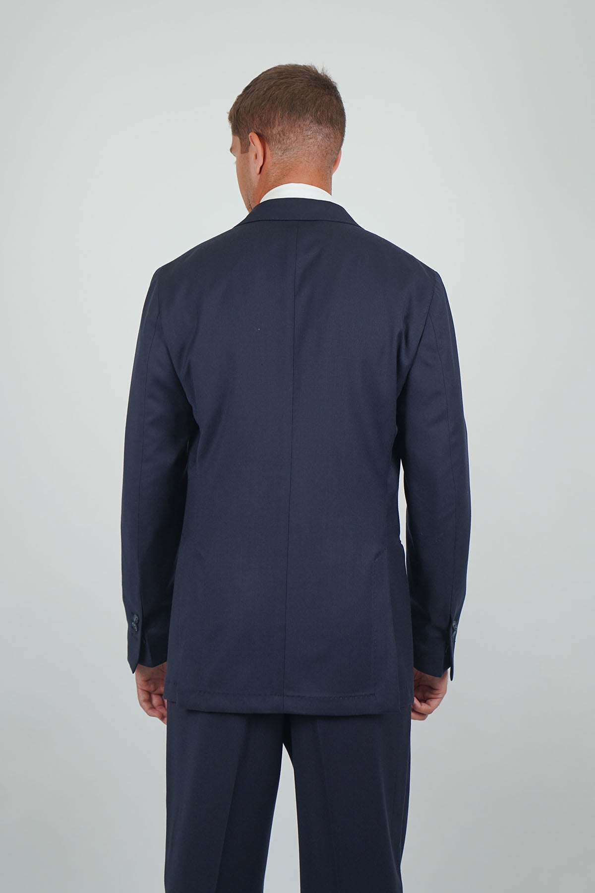 Giacca HIKARI Rifinito due Petti - Blue