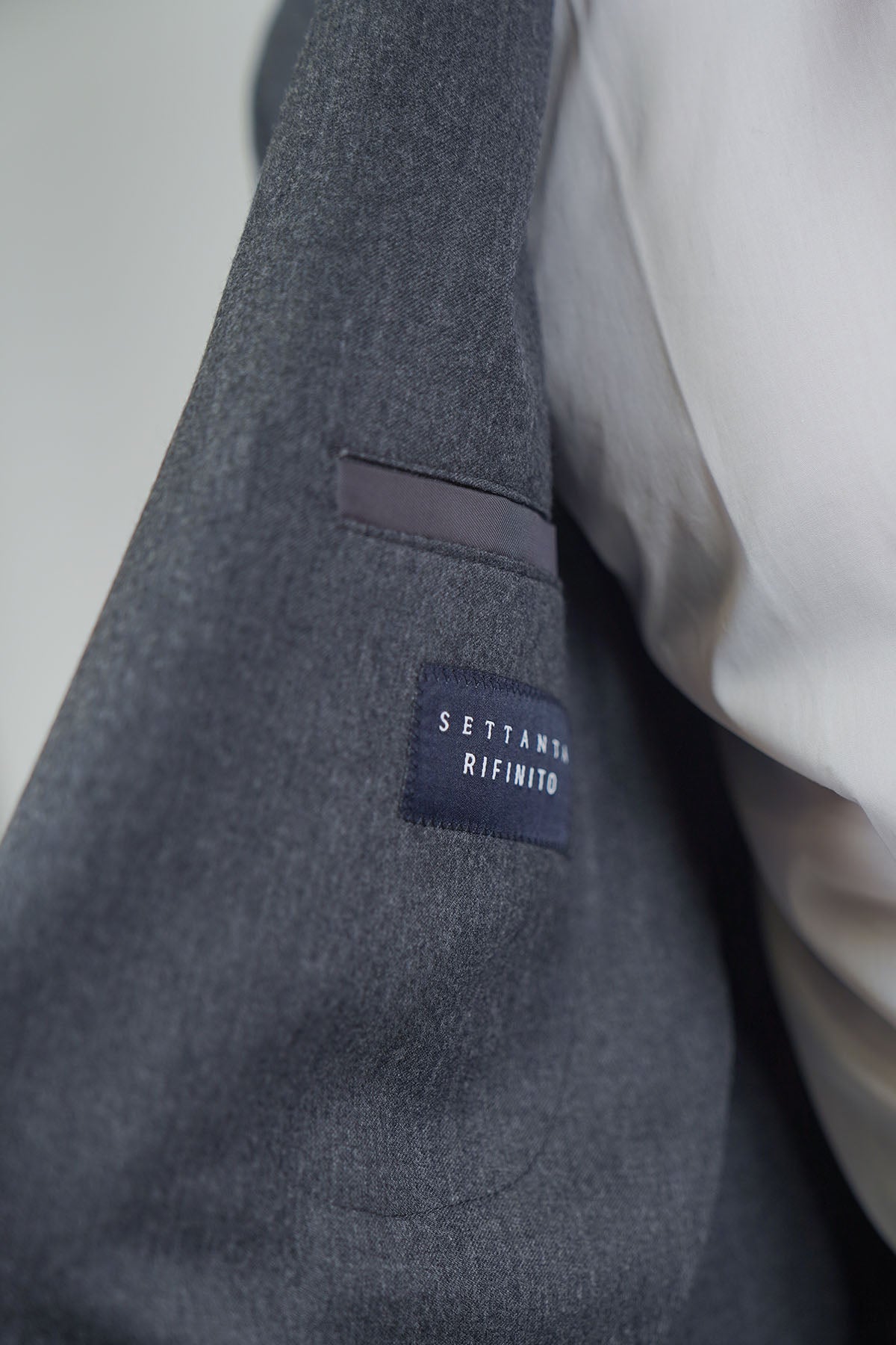 Giacca HIKARI Rifinito due Petti - Grigio