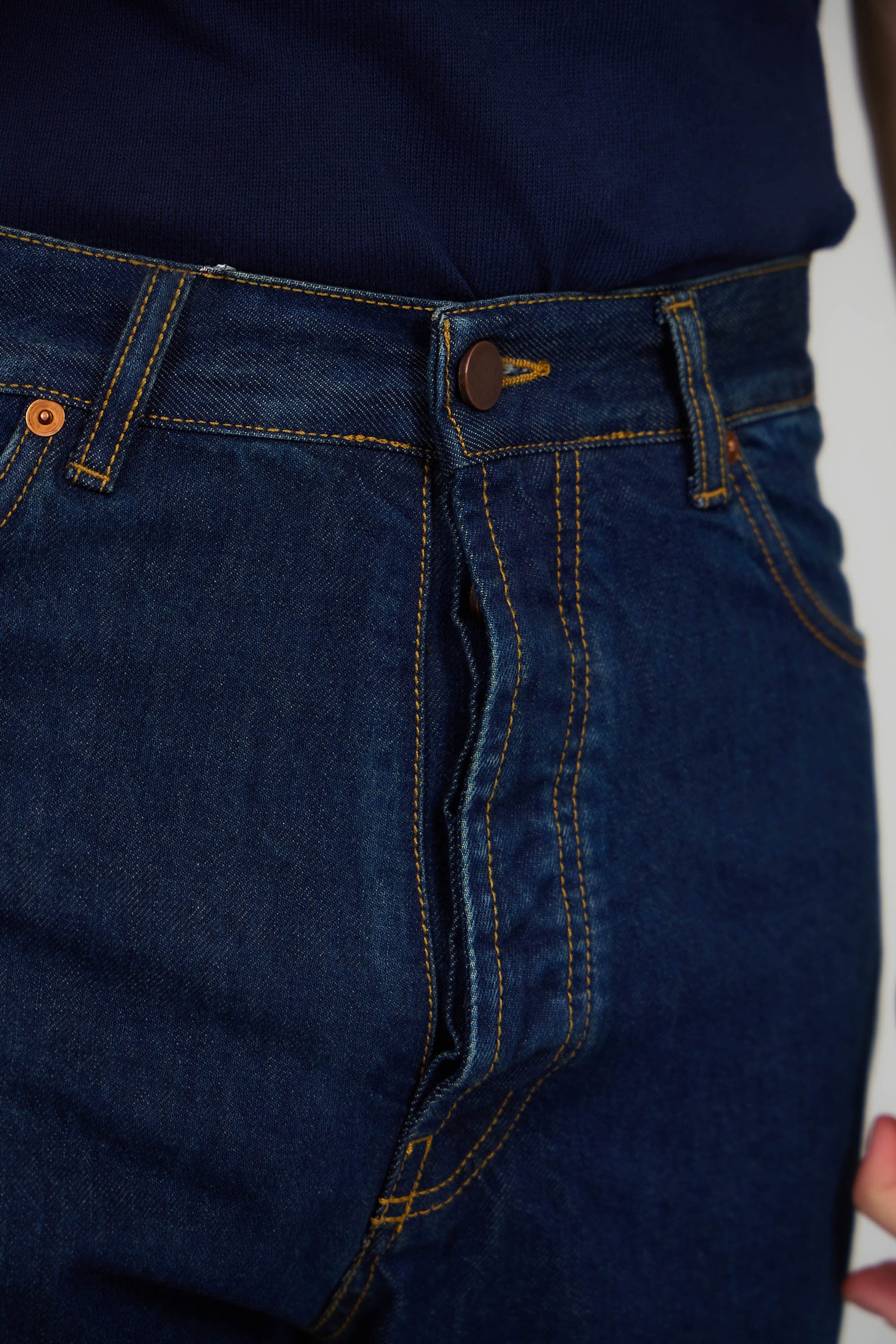 Jeans ROGO Cimosato - Straight Fit Lavaggio Zero al Tè