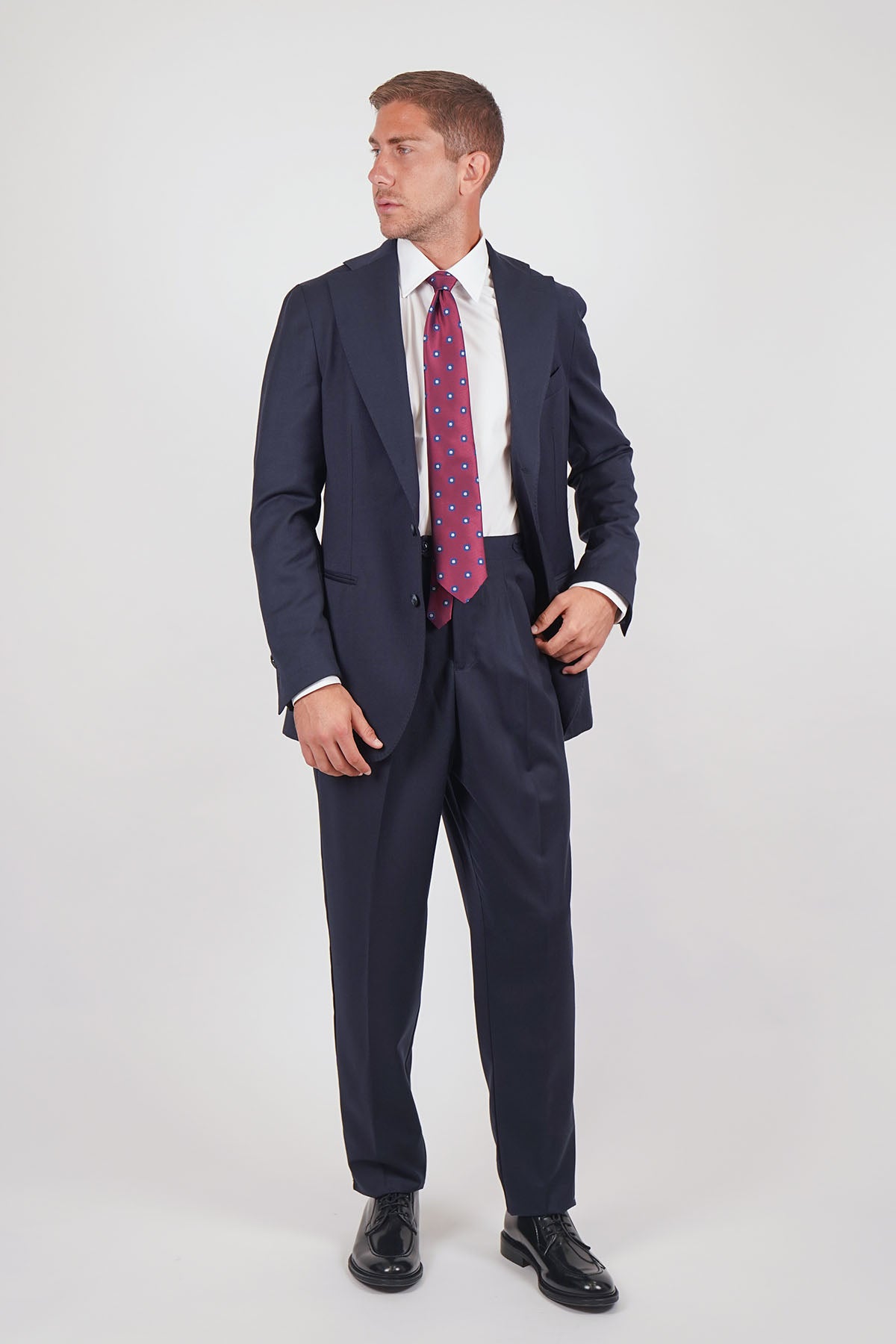 Pantalone KEGO Rifinito 2 Pinces - Blue