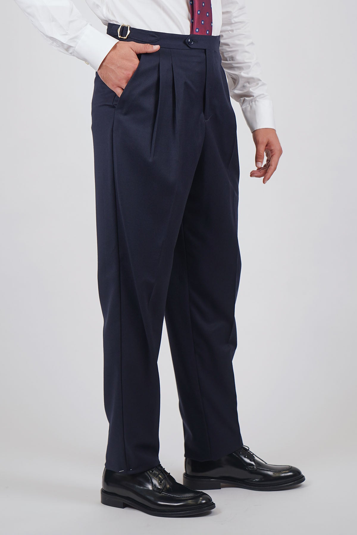 Pantalone KEGO Rifinito 2 Pinces - Blue