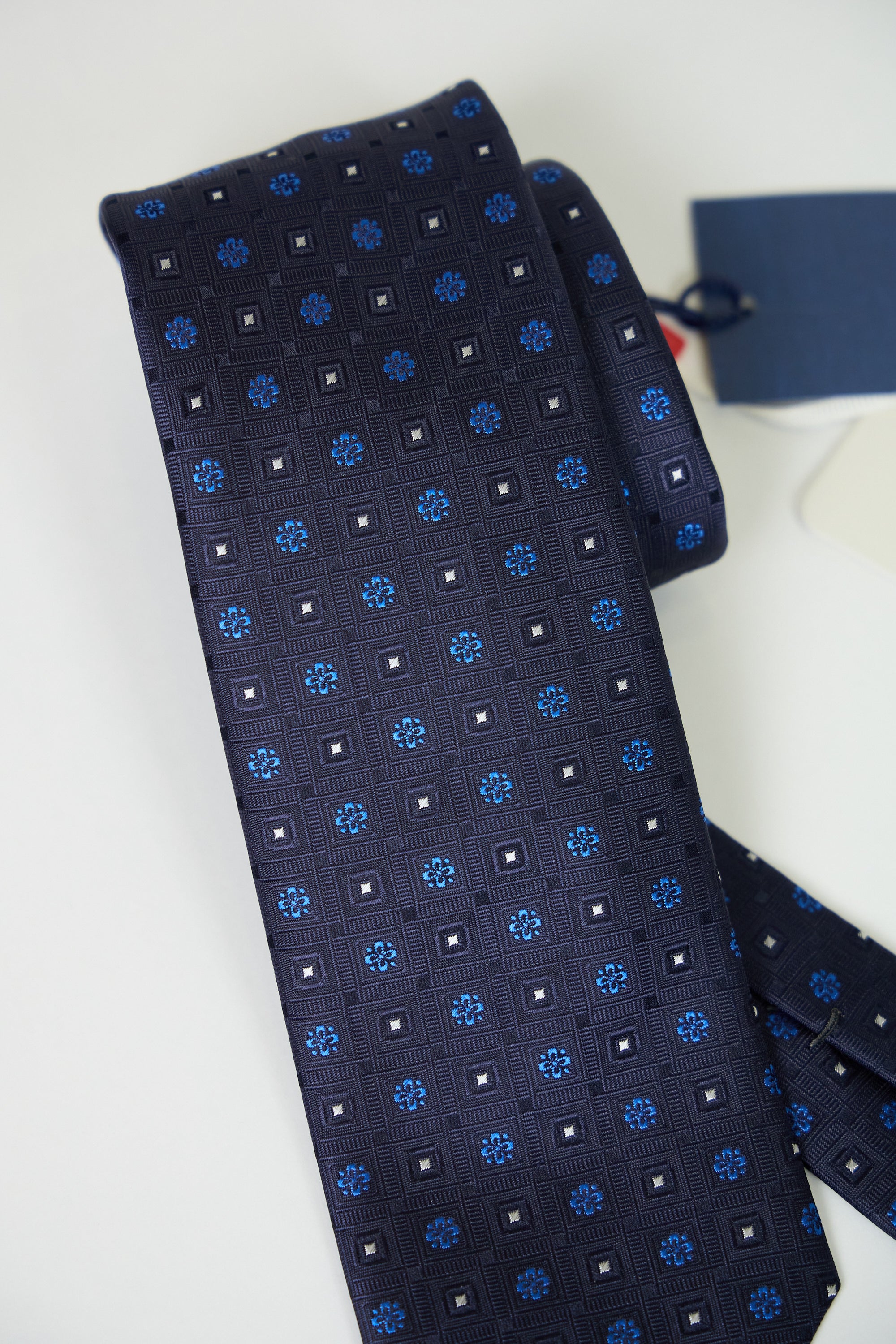 Cravatta RAFFAELE MURO Jacquard Seta 100% CM 8