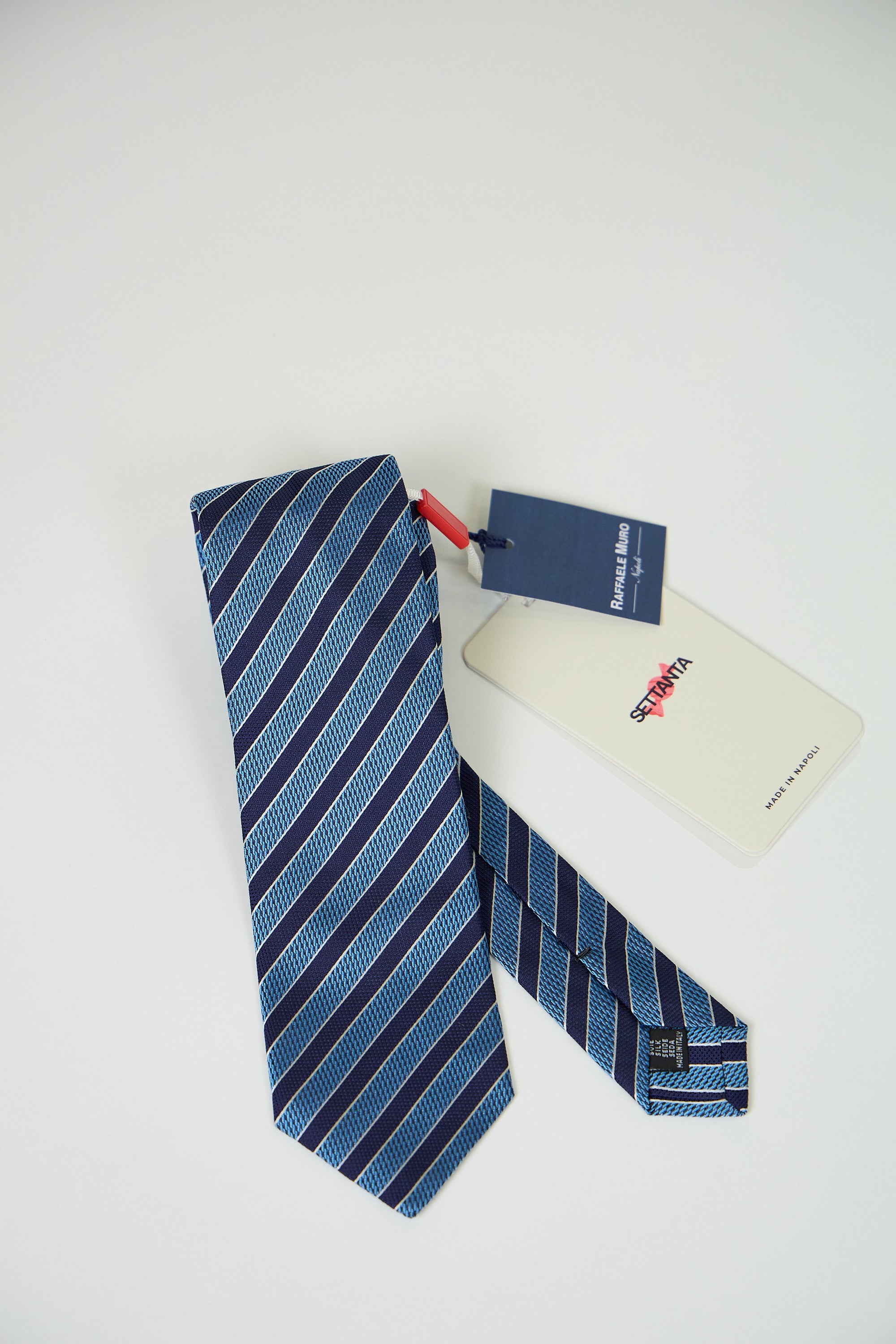 Cravatta RAFFAELE MURO Jacquard Seta 100% CM 8