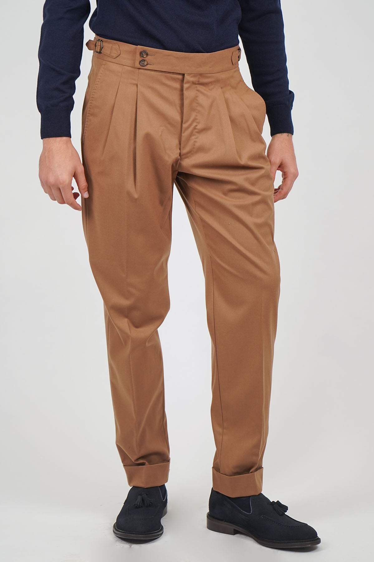 Pantalone MASAAKI - Tabacco