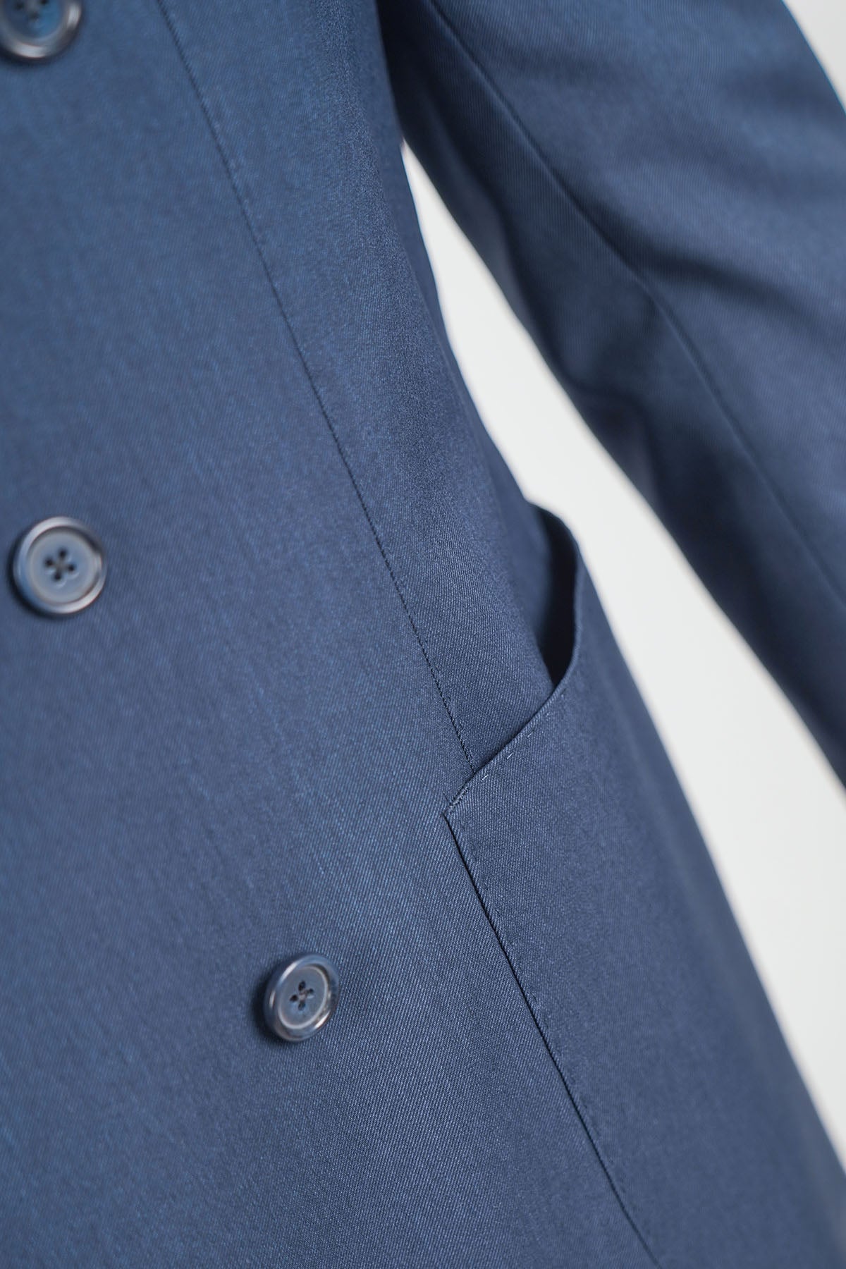 Giacca NAOYA due Petti - Blue Denim