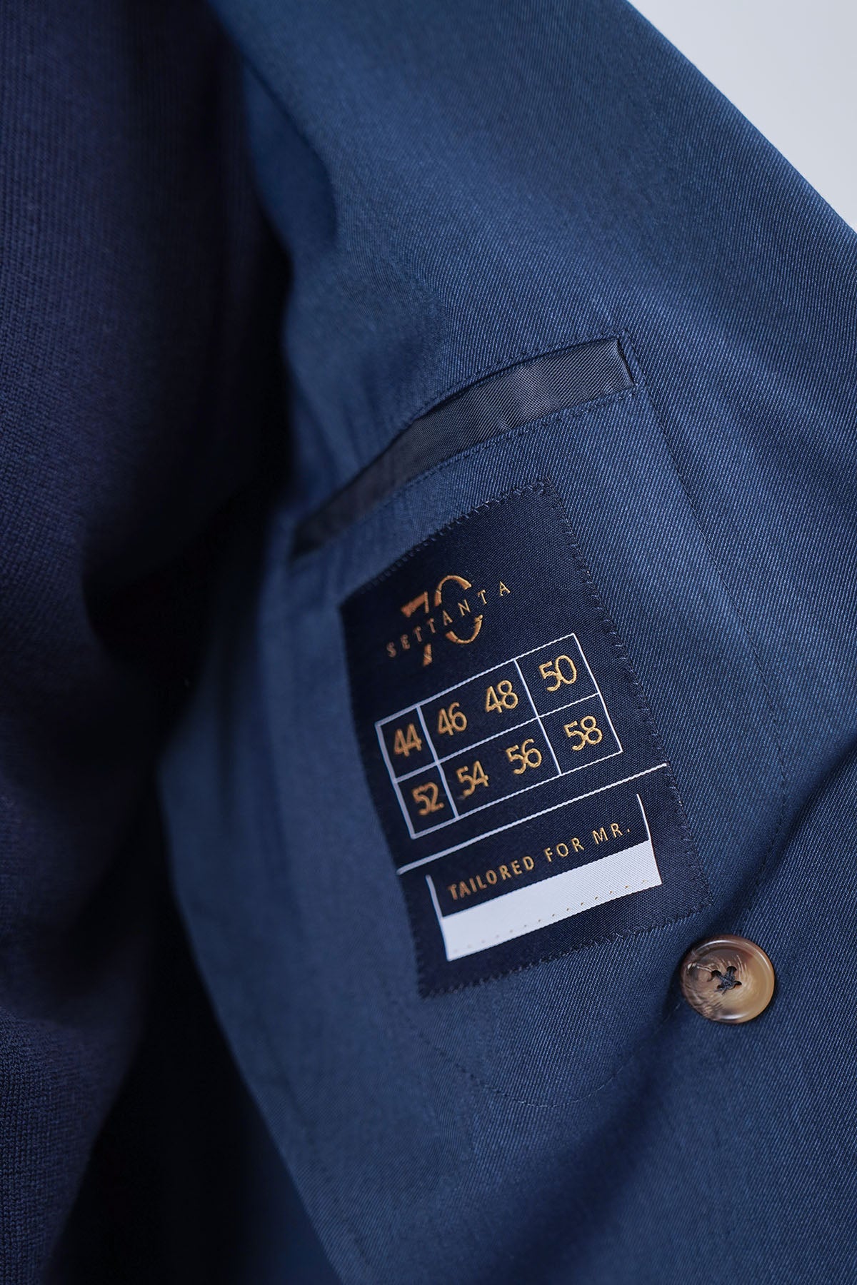 Giacca NAOYA due Petti - Blue Denim