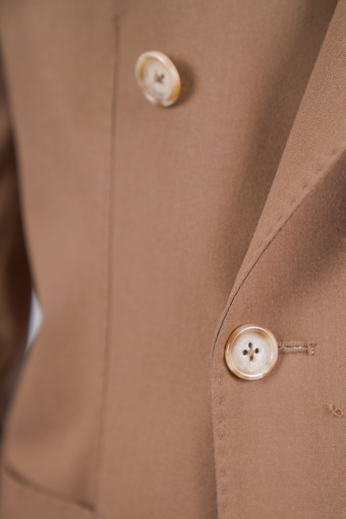 Giacca NAOYA due Petti - Tabacco