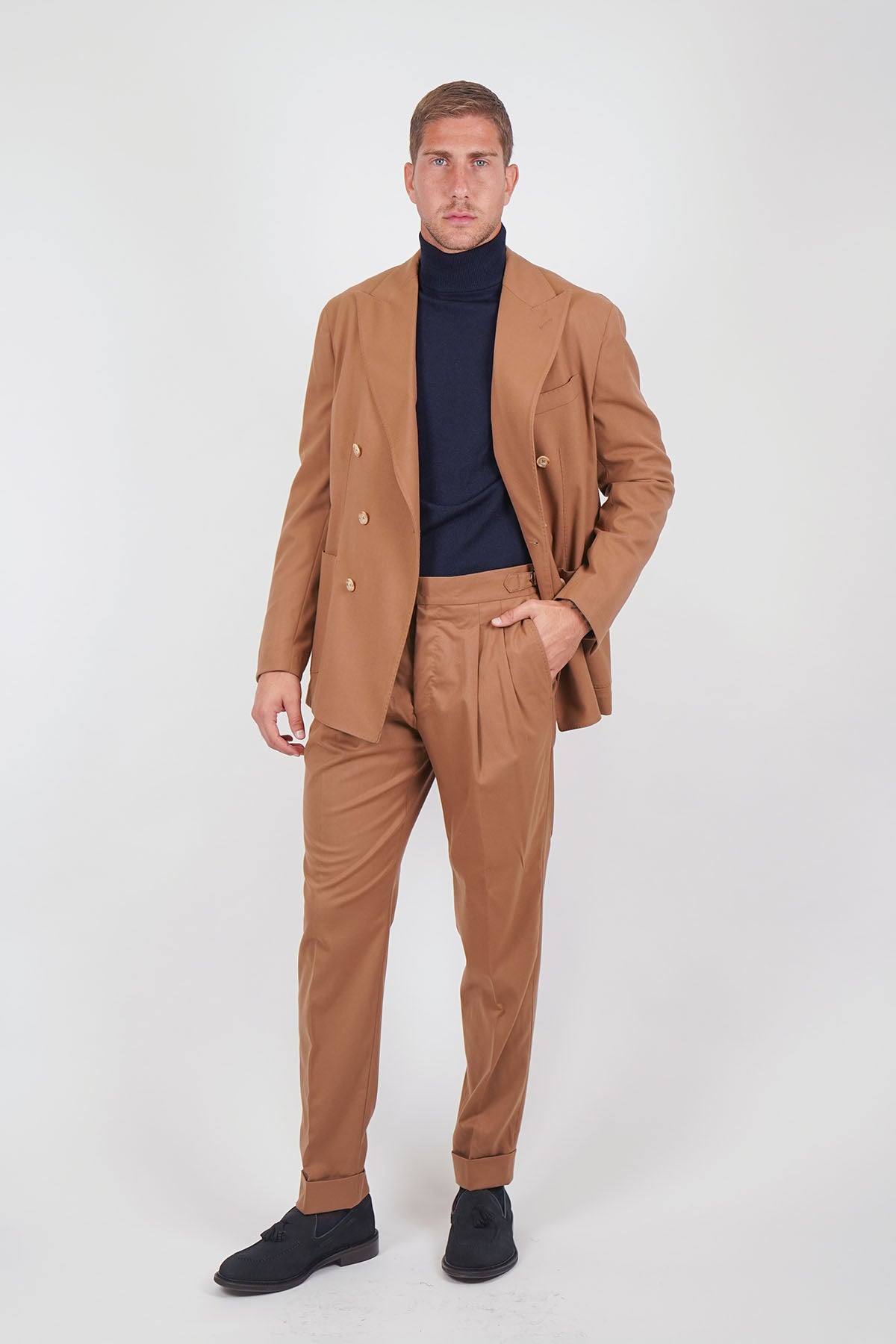 Pantalone MASAAKI - Tabacco