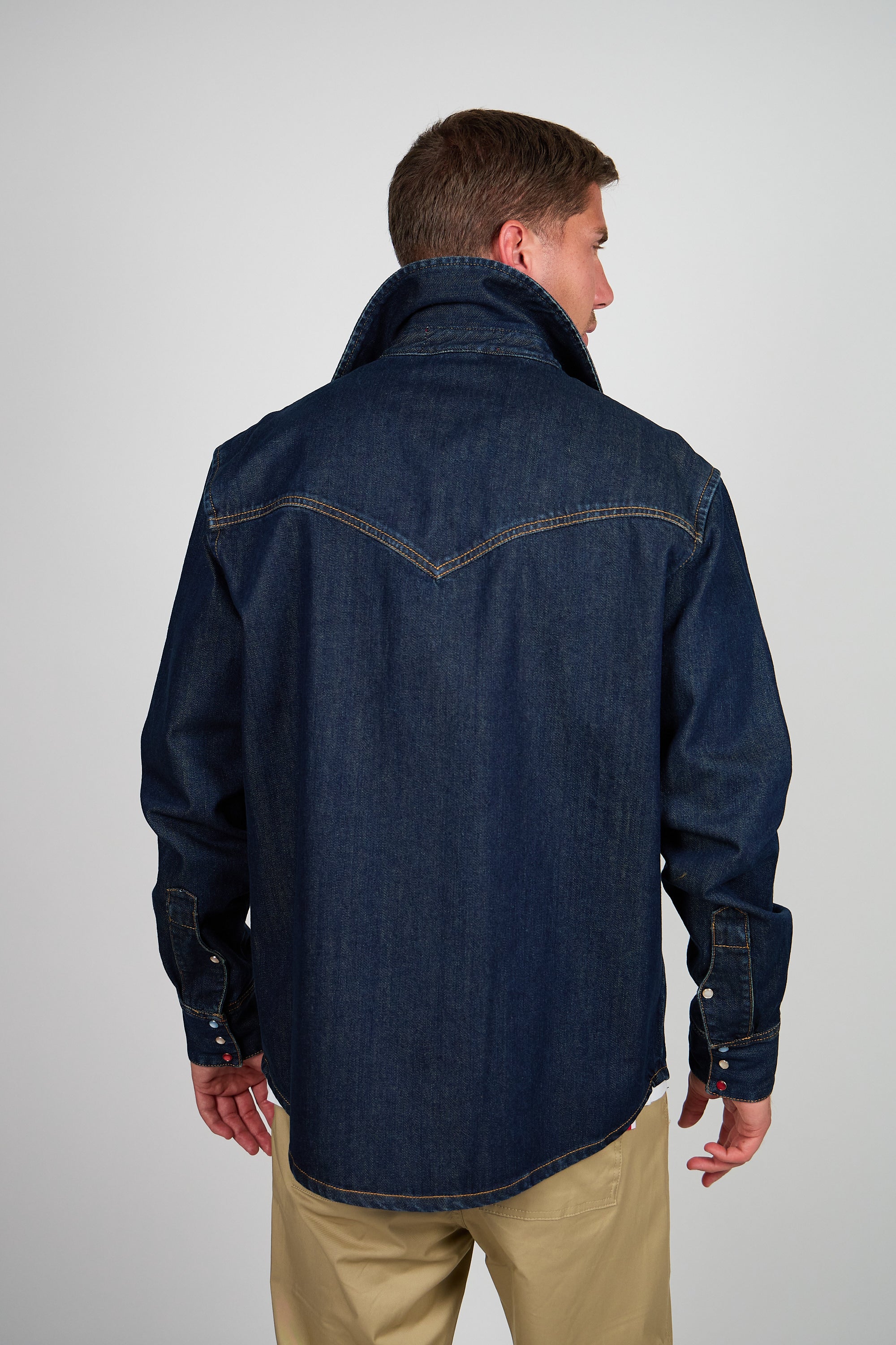 Overshirt ROGO Camicia Texana - Lavaggio Zero al Tè