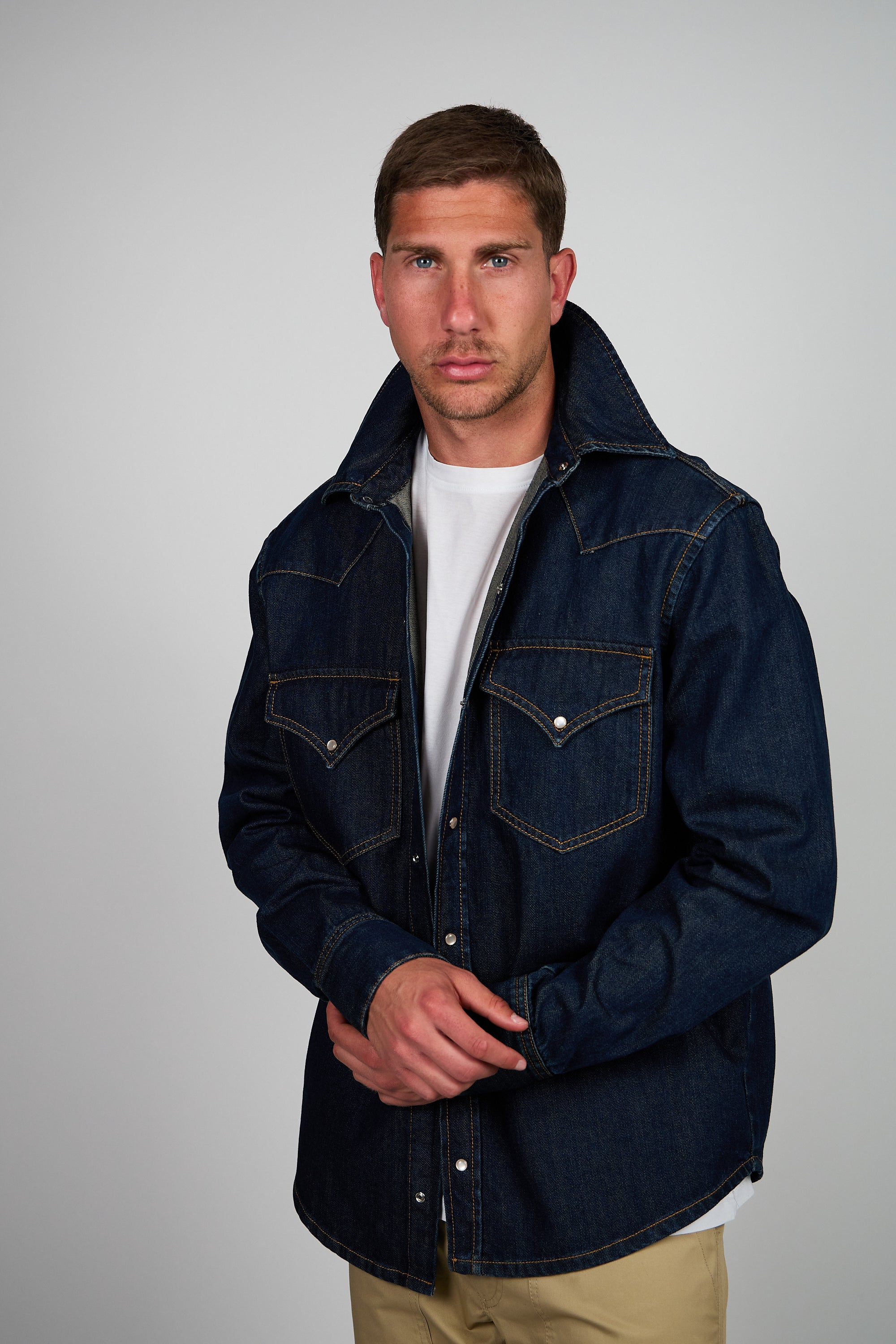 Overshirt ROGO Camicia Texana - Lavaggio Zero al Tè
