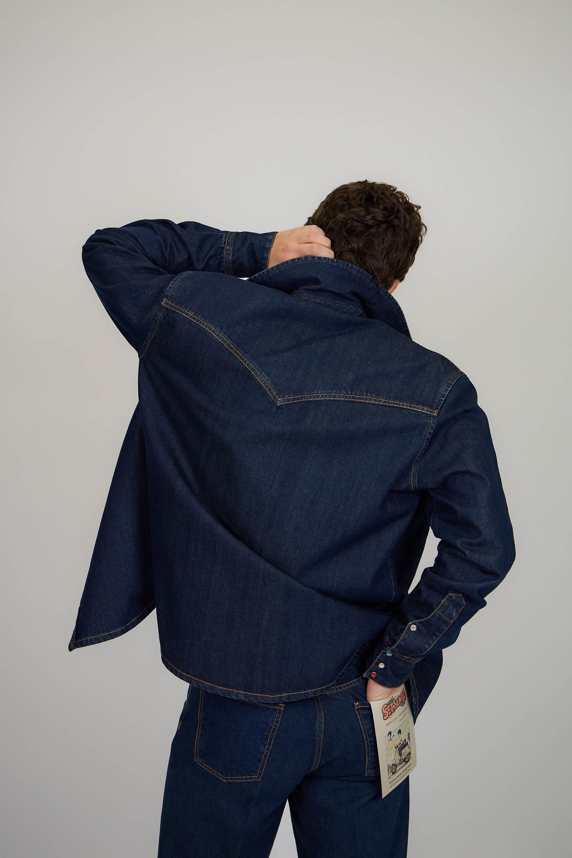 Jeans ROGO Cimosato - Straight Fit Lavaggio Zero al Tè